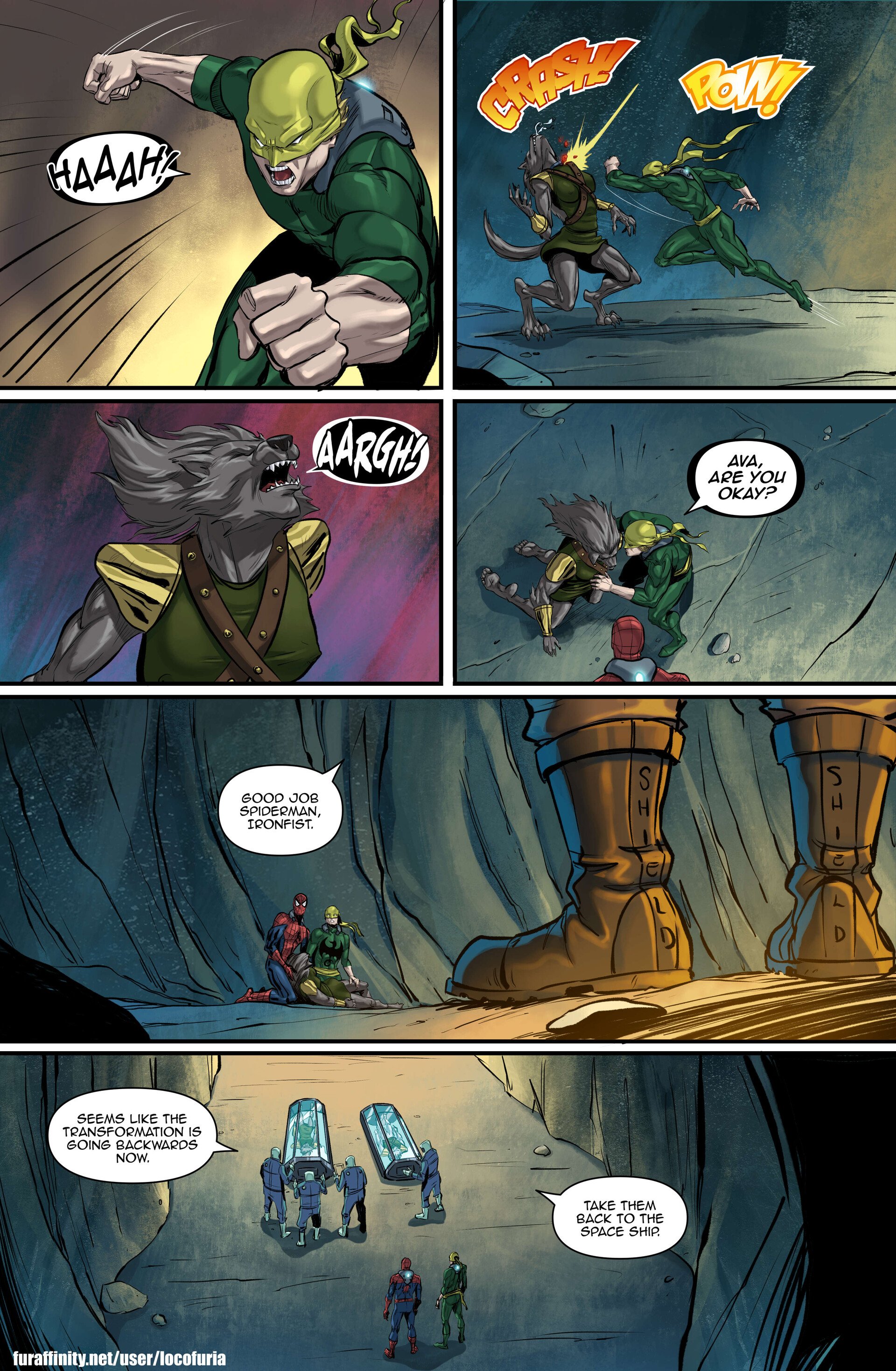 ArtStation Lettering for Lycan Studios