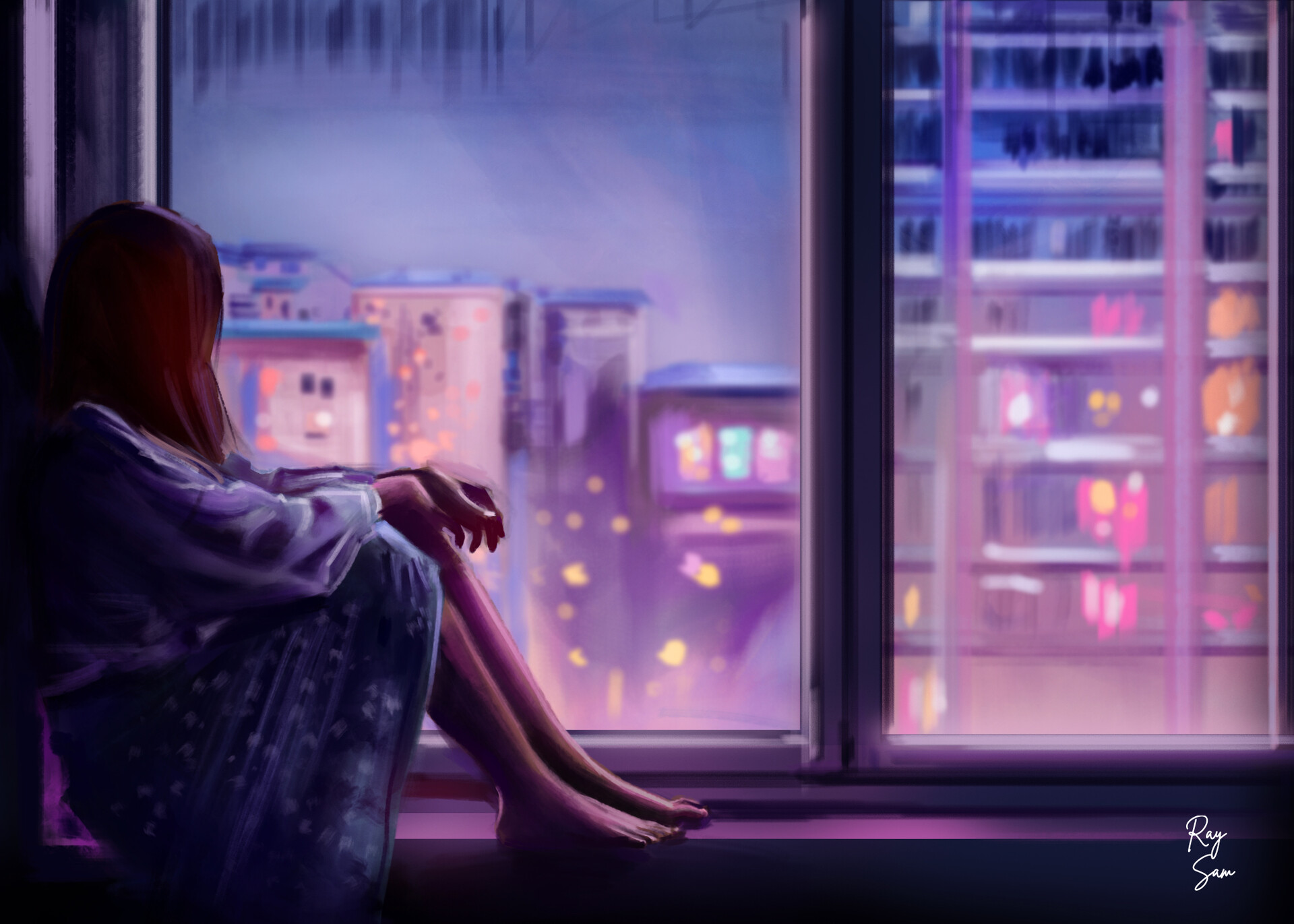 ArtStation City Lights