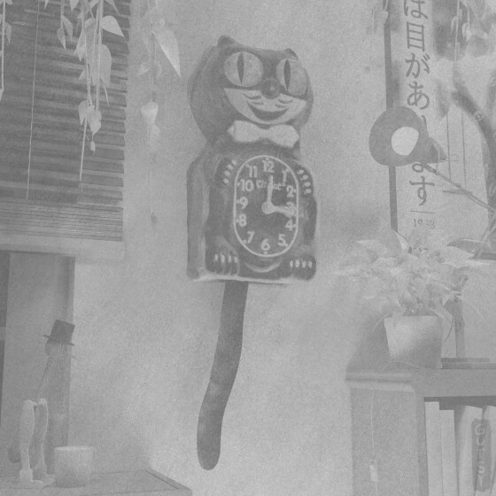 ArtStation Kit Cat Clock GIF