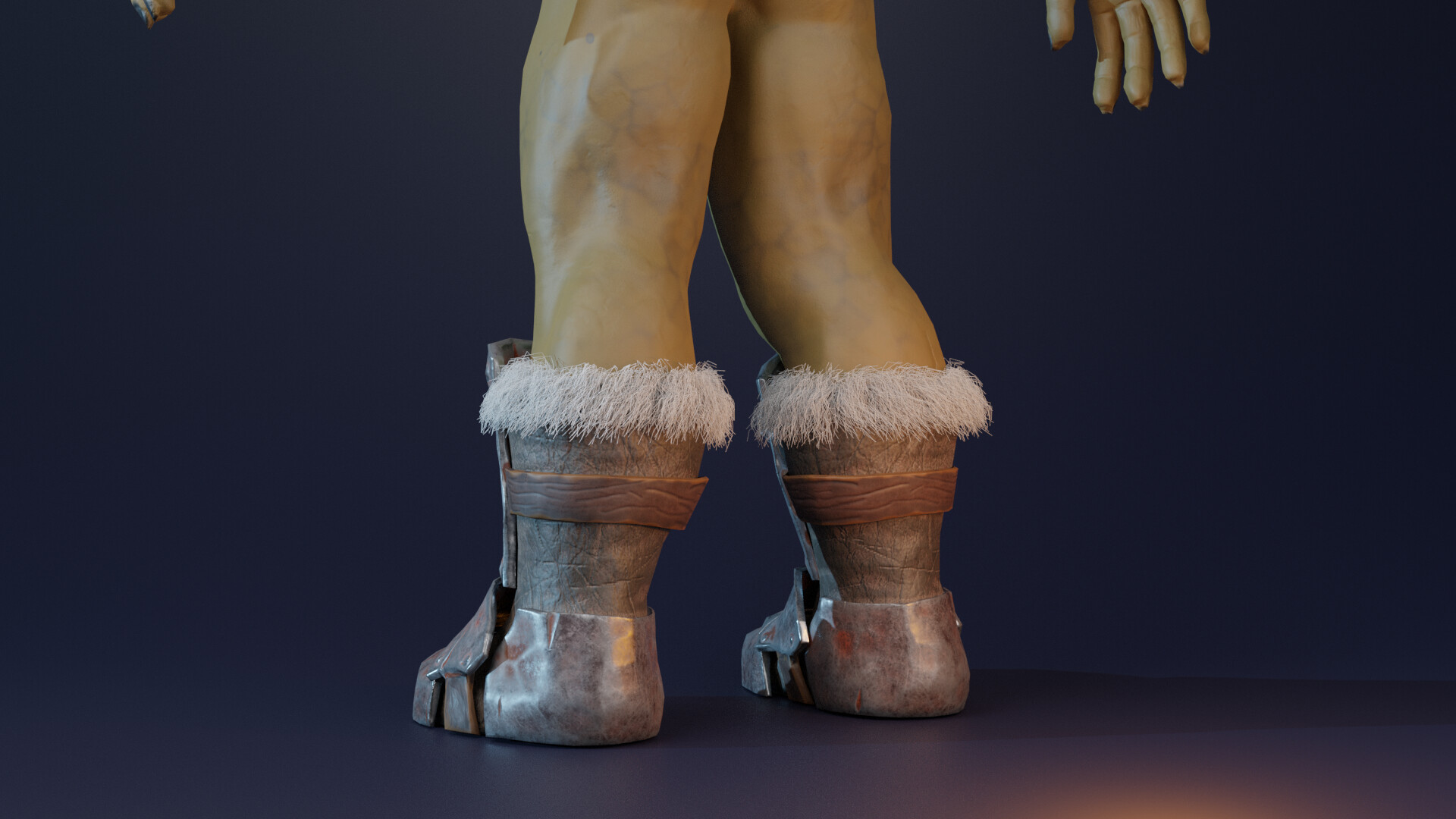 ArtStation Shoes For My Orc Project