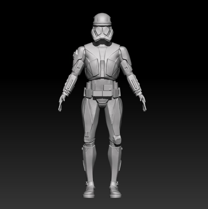 ArtStation - 3D Female Sith Trooper