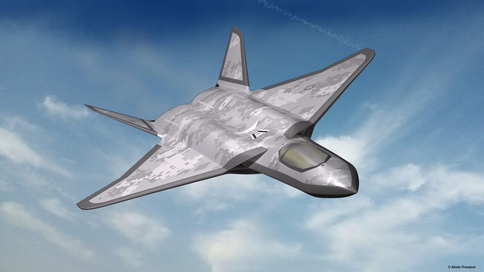 NGAD from Lockheed

Link for 3D model:
https://www.cgtrader.com/3d-models/aircraft/military-aircraft/ngad-from-lockheed
