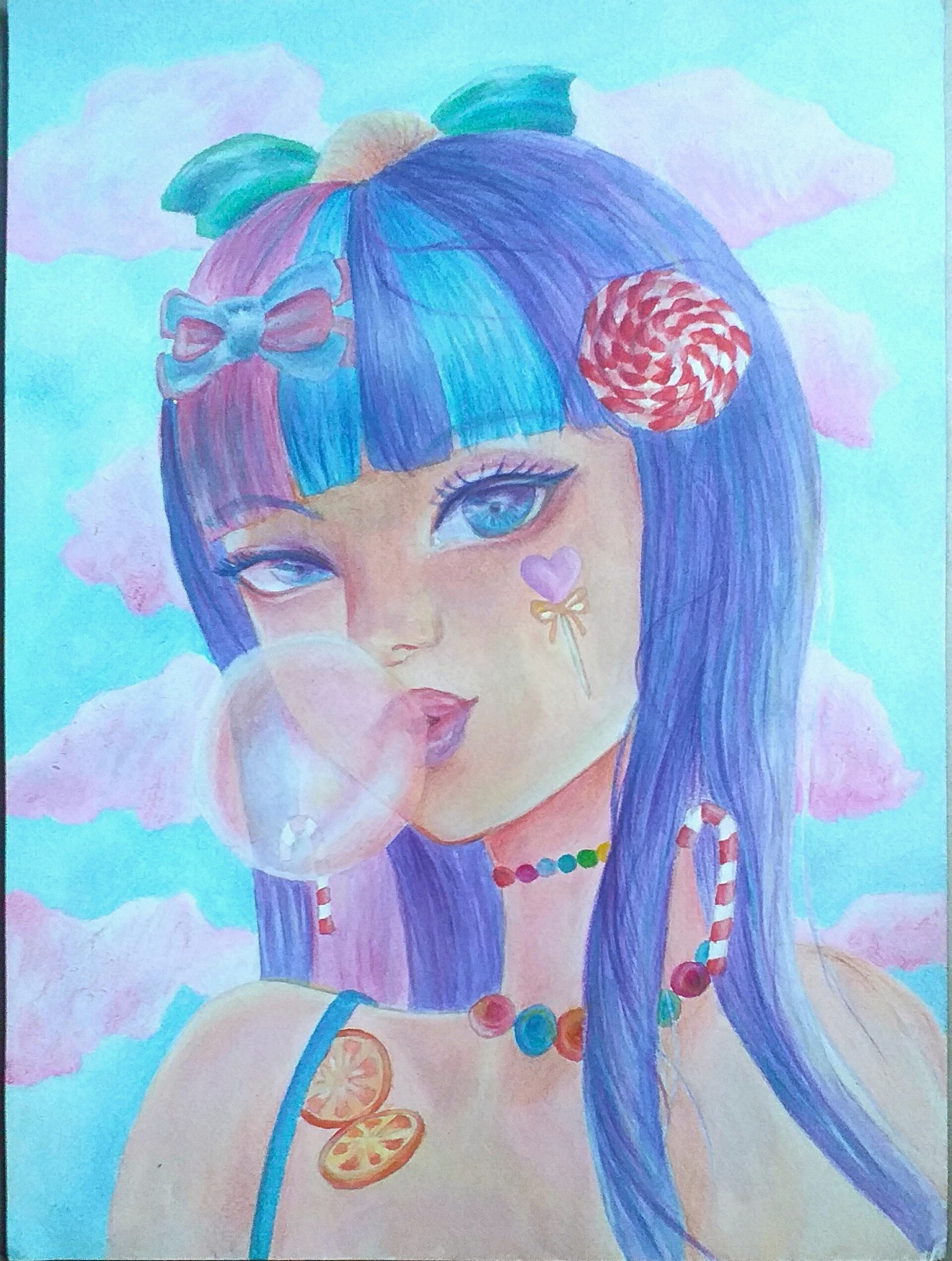 ArtStation Candy girl