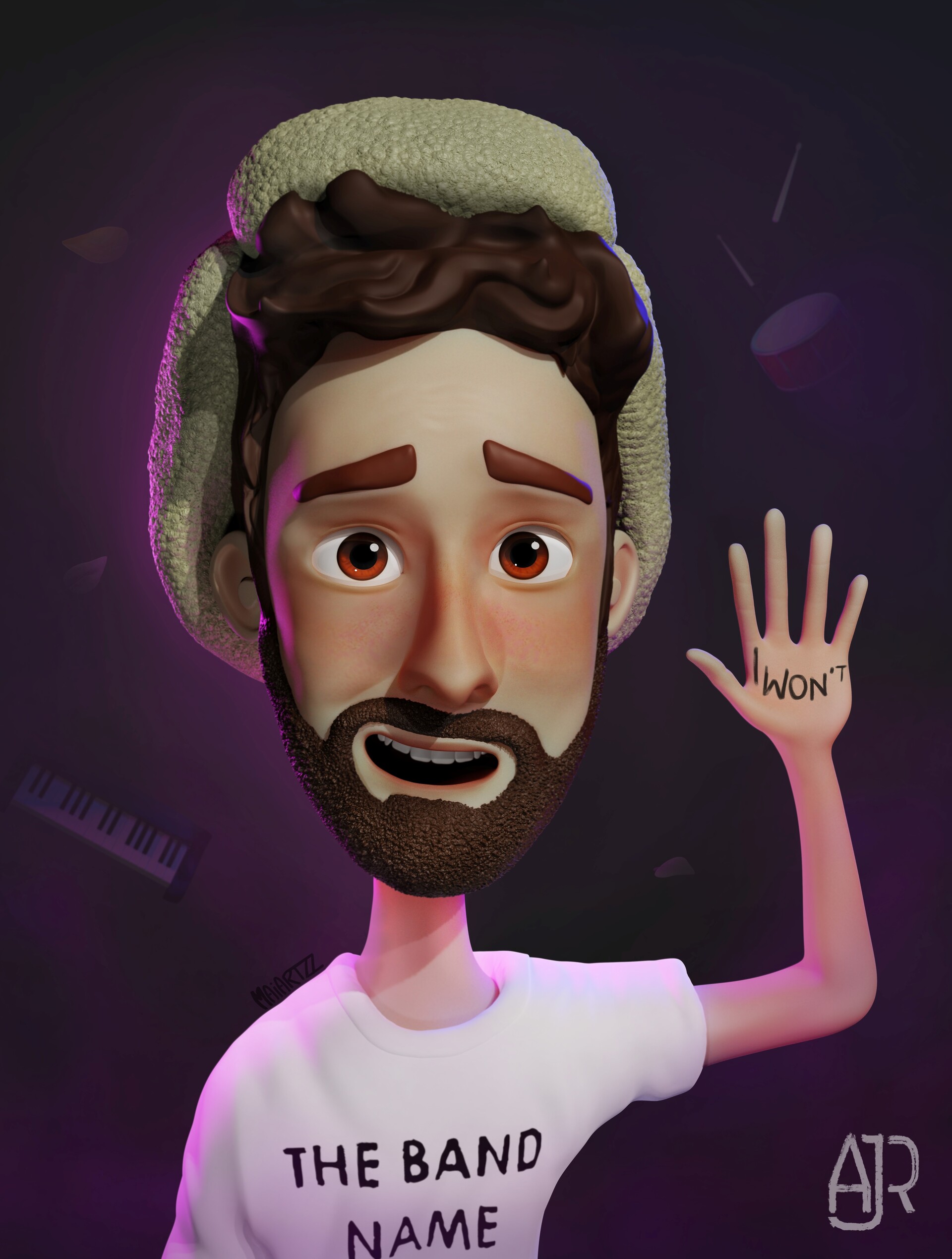 Artstation jack met from ajr