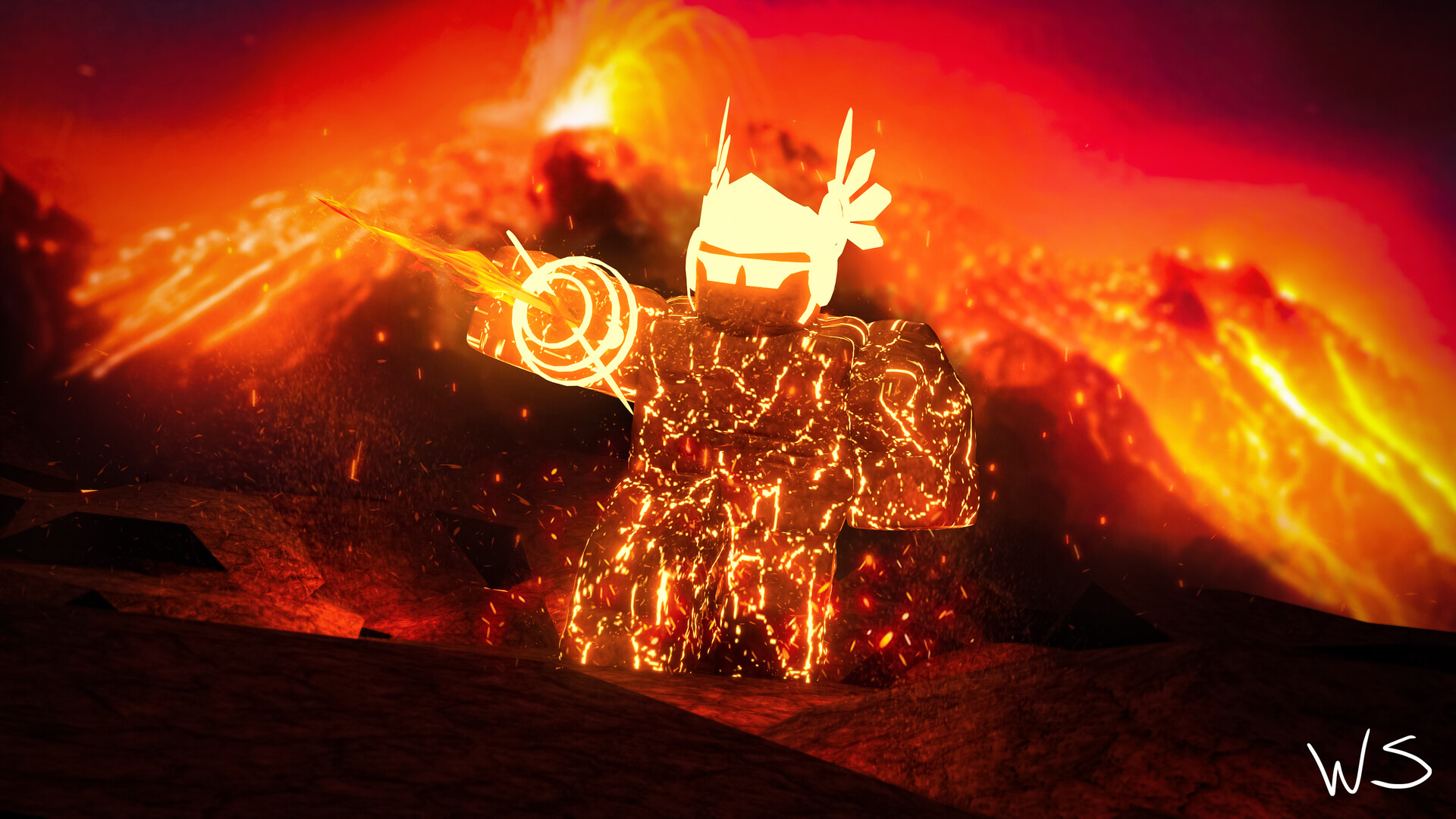Roblox Volcano