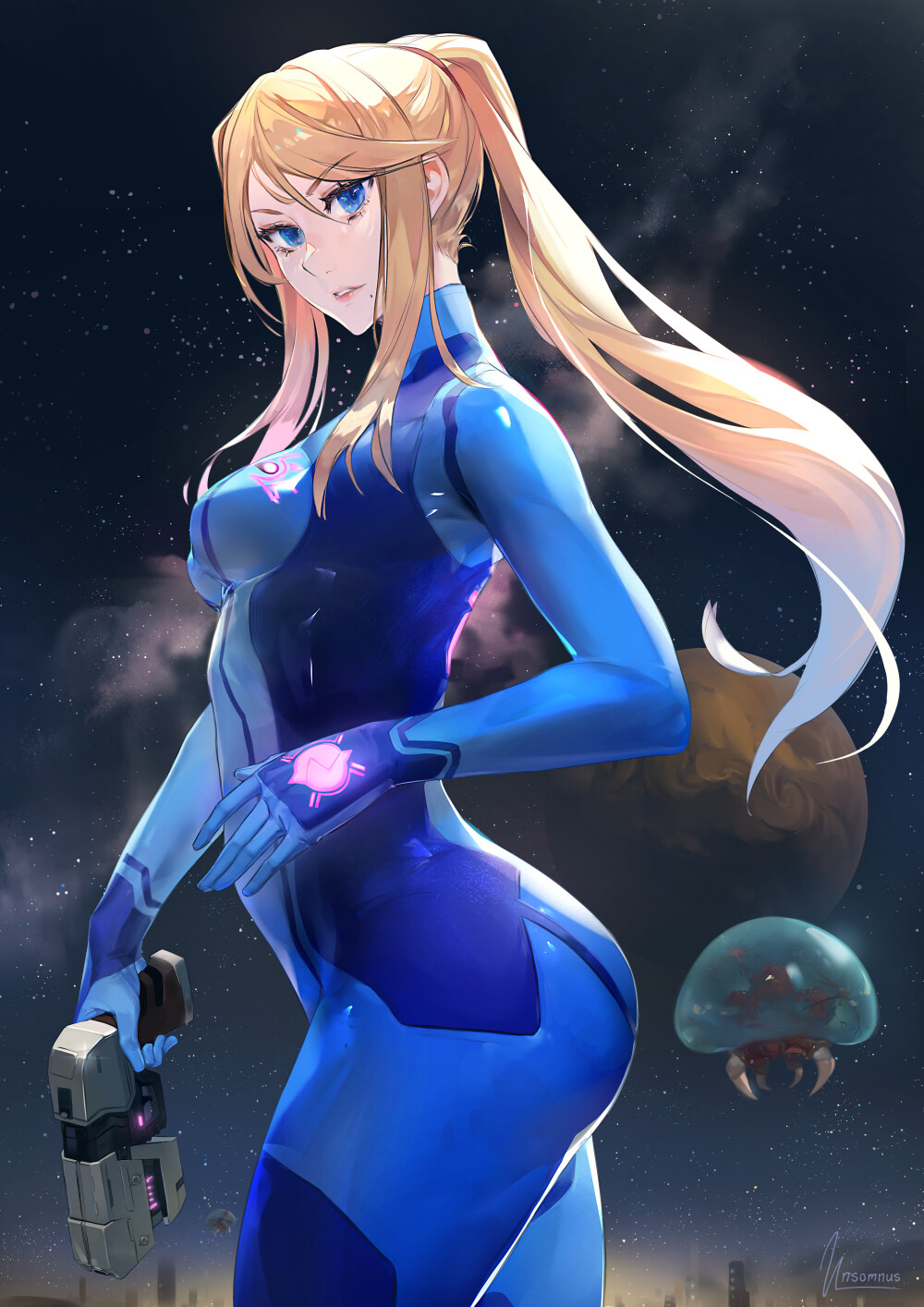 ArtStation Zero Suit Samus