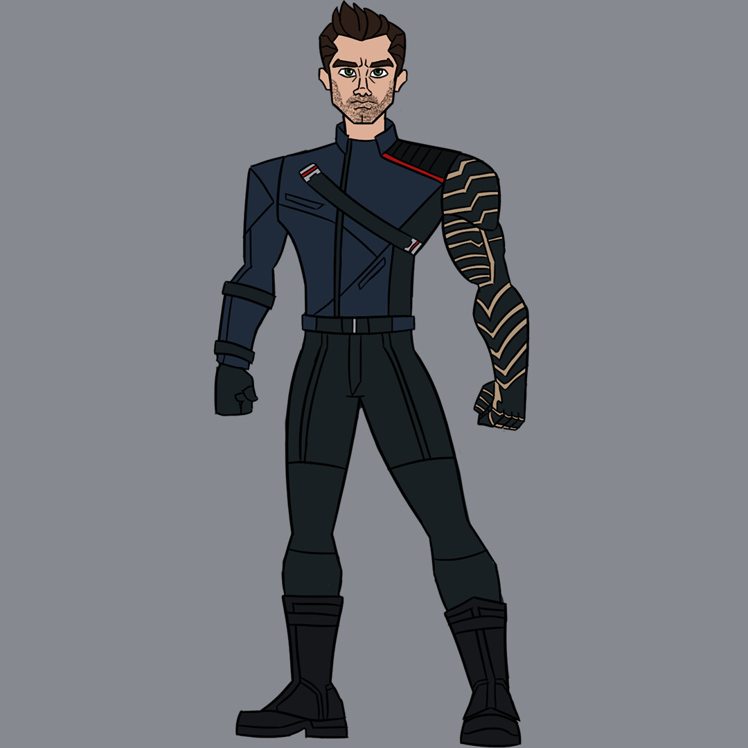 ArtStation Bucky Barnes/Winter Soldier/White Wolf