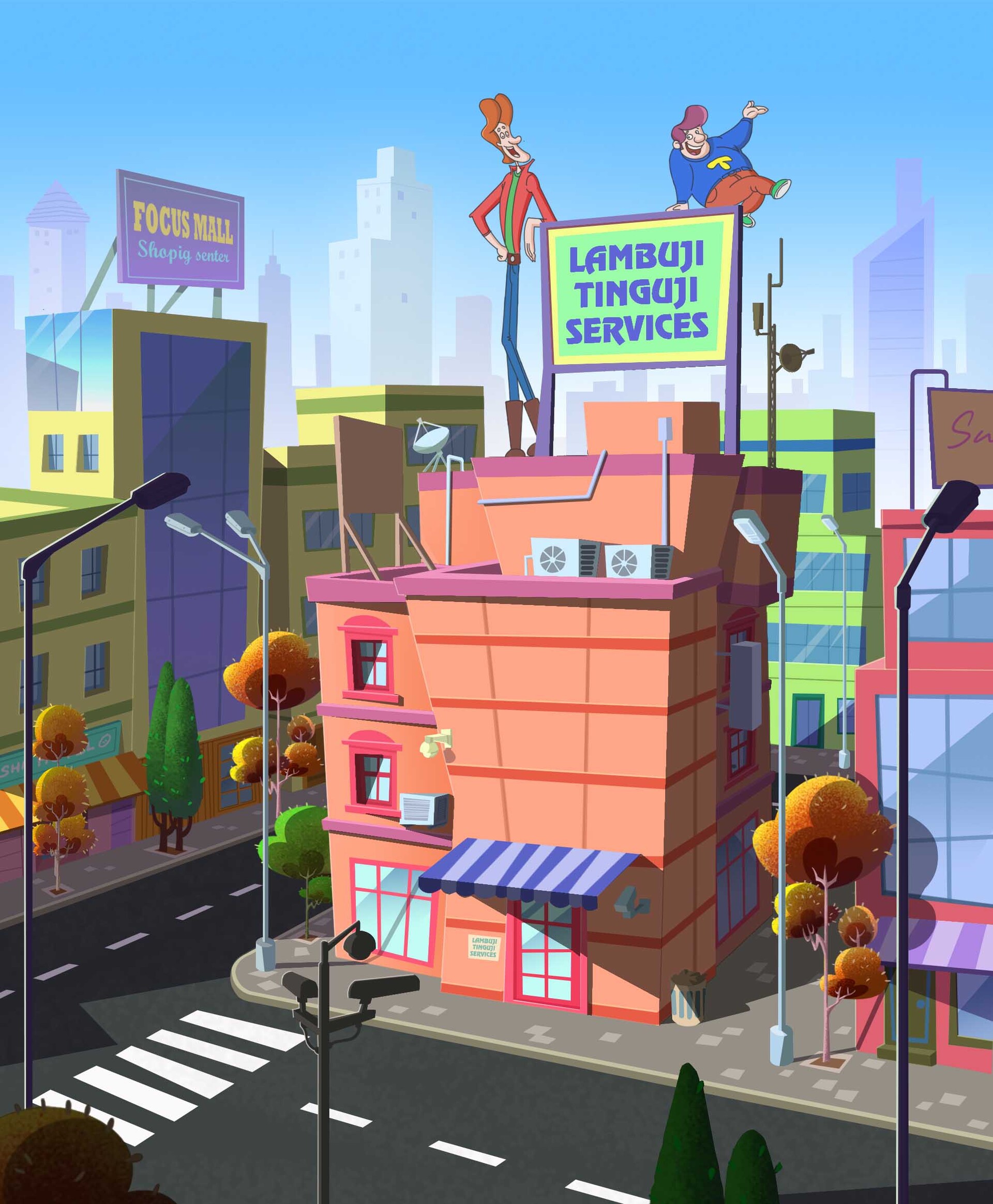 ArtStation - Animated Movie Lambuji Tinkuji's BG