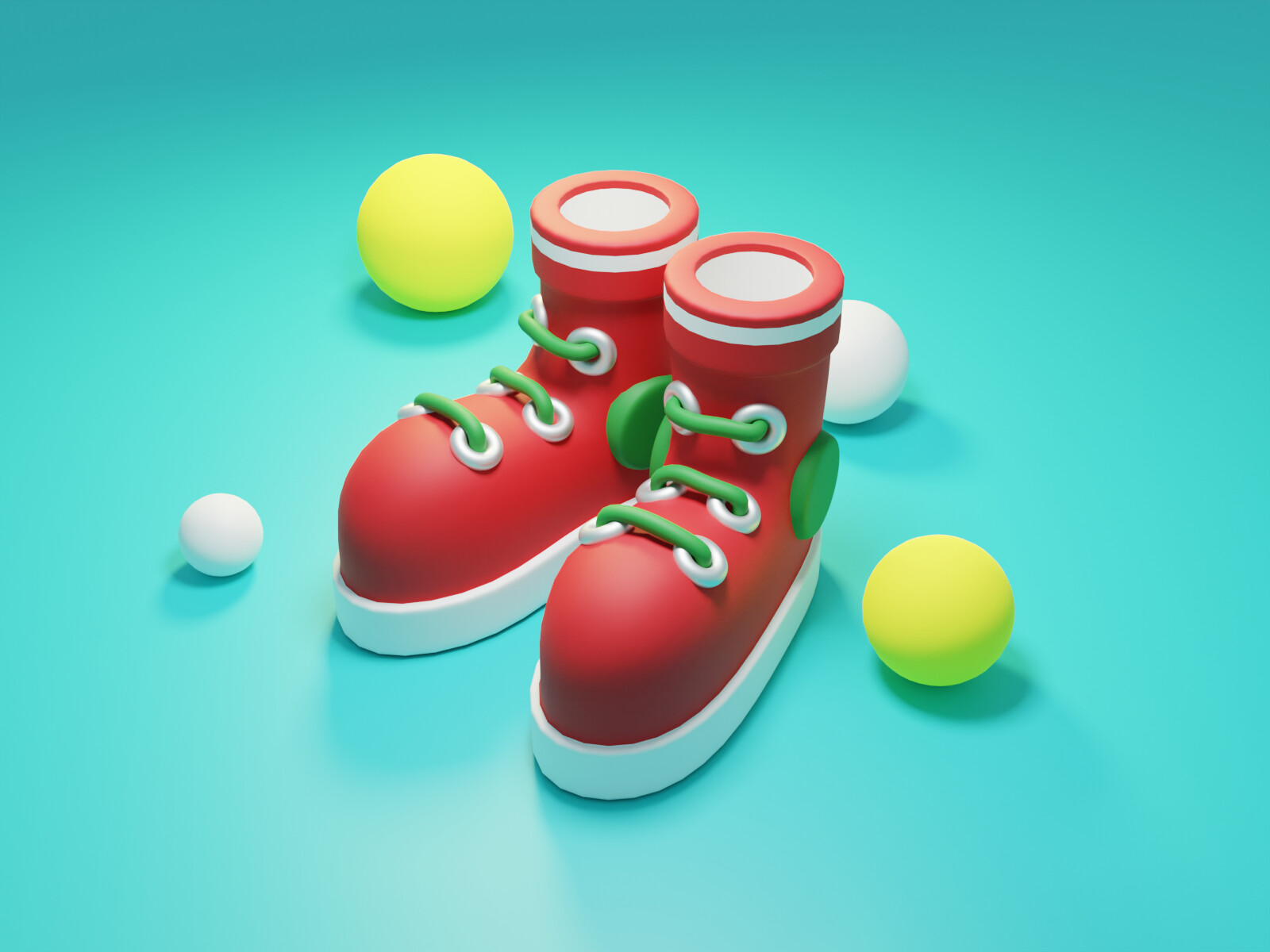 Monica Krishnan Blender 3d and isometric illustration