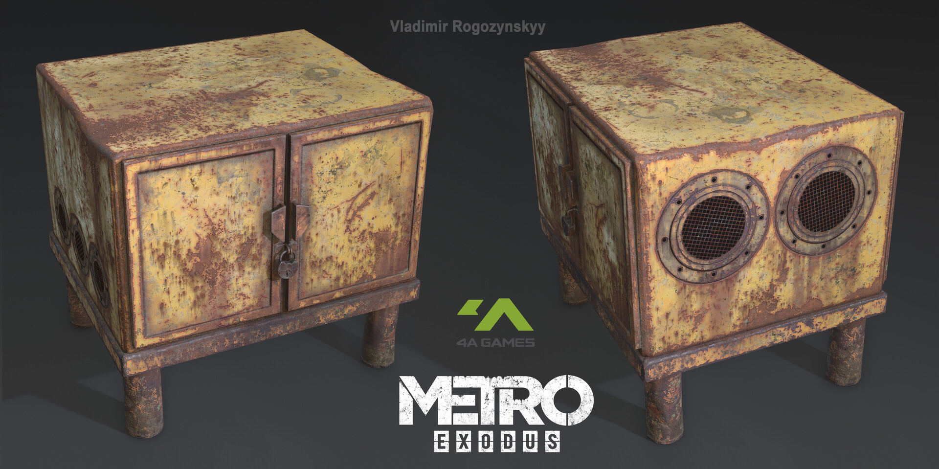ArtStation Metro Exodus Gas distribution box
