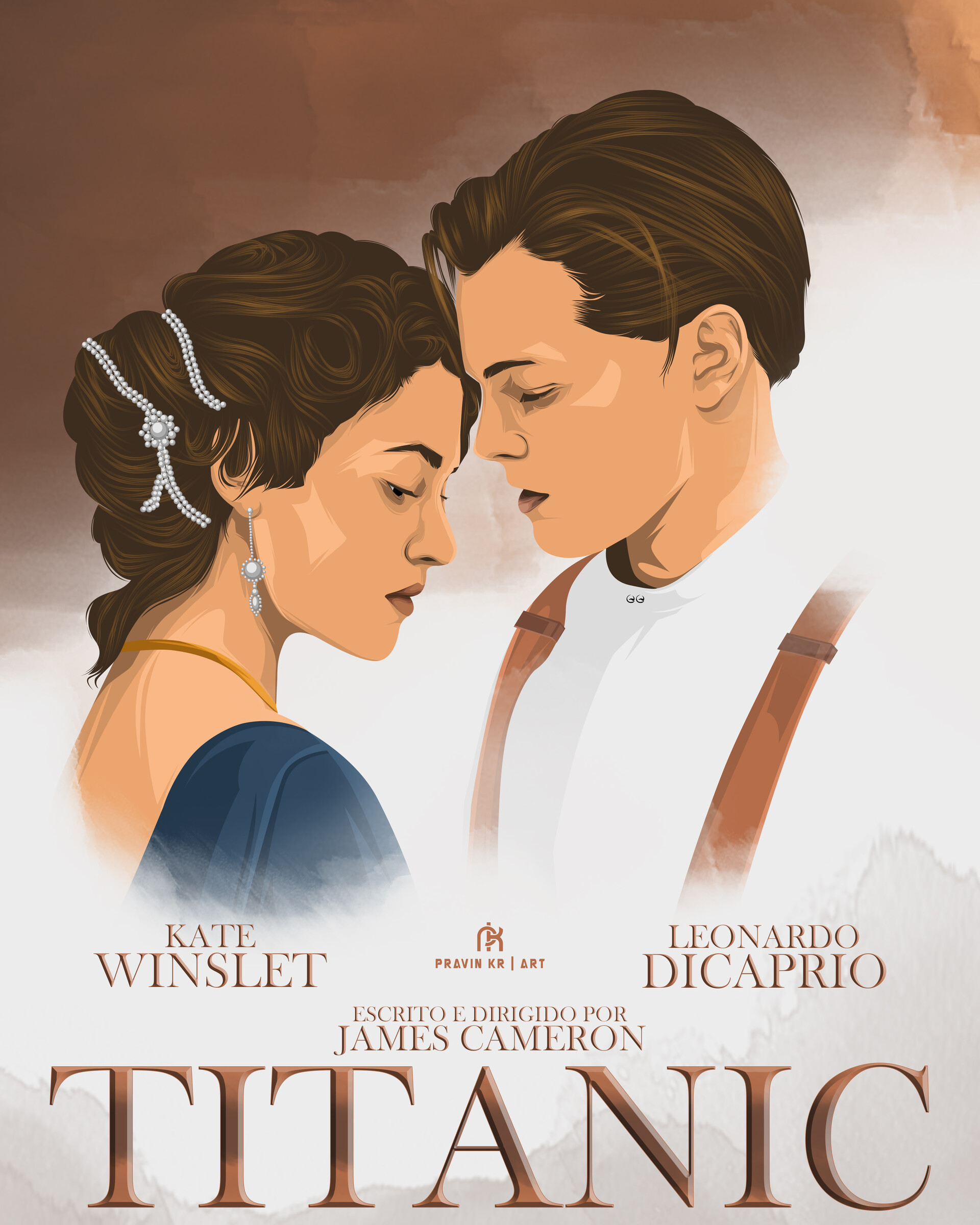 ArtStation - Titanic movie poster design