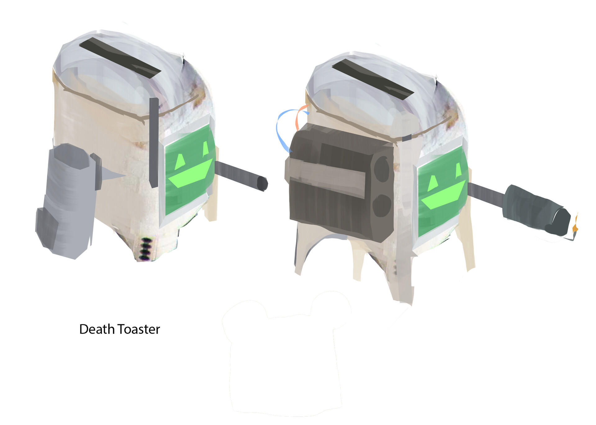 ArtStation Norm the Death Toaster
