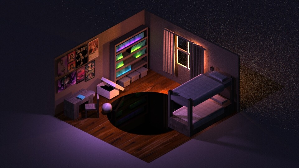 ArtStation - Teenager's bedroom