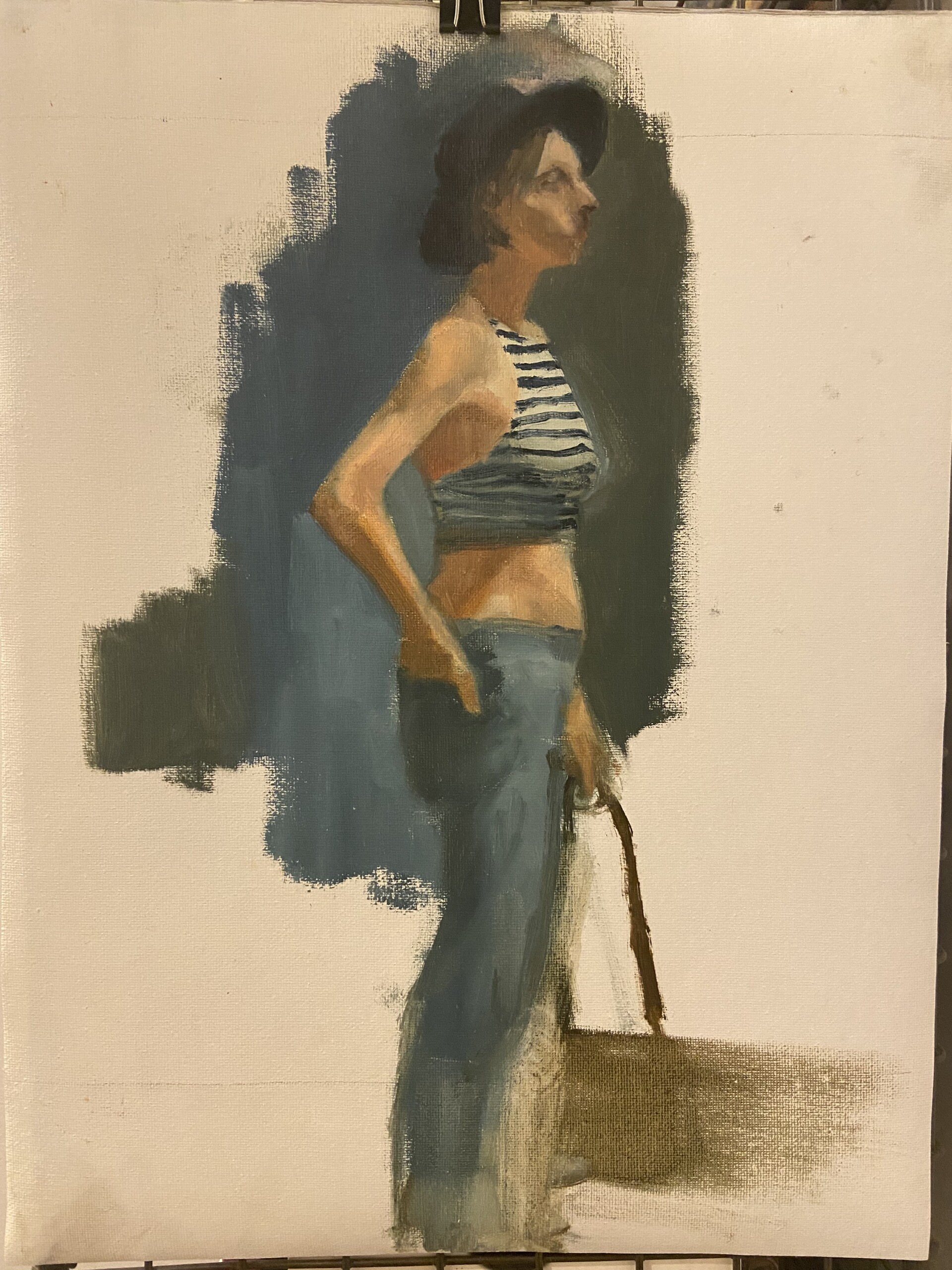 ArtStation live figure painting