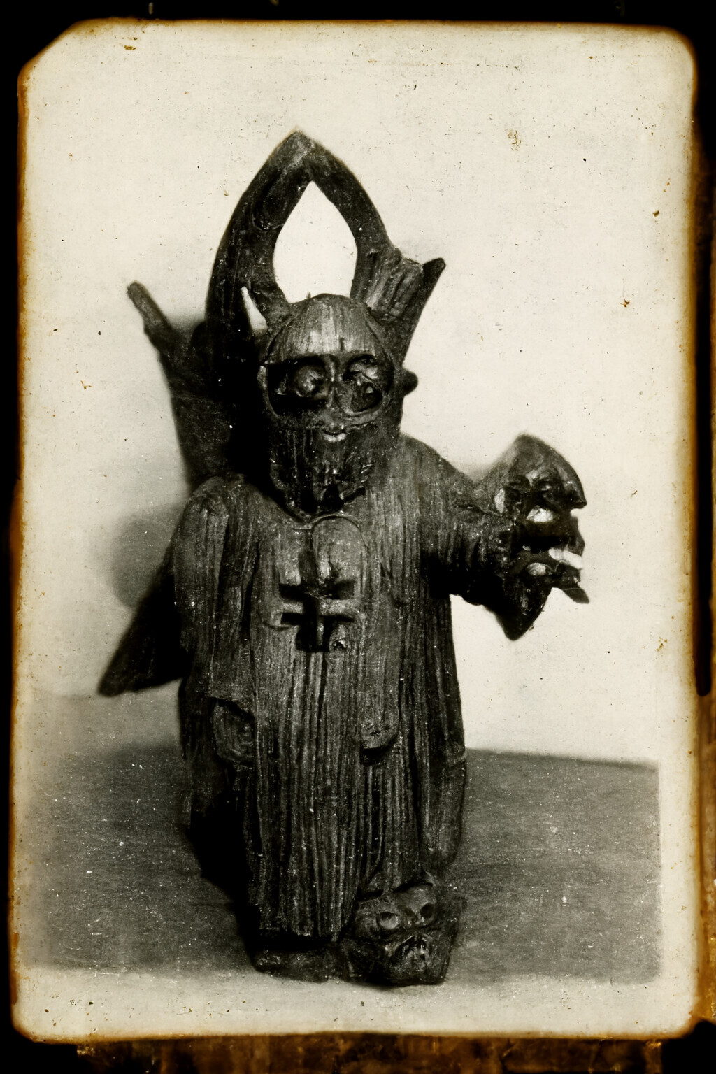 The Goat King
c. 1881
Photograph
'Sacrificial votive figurine'