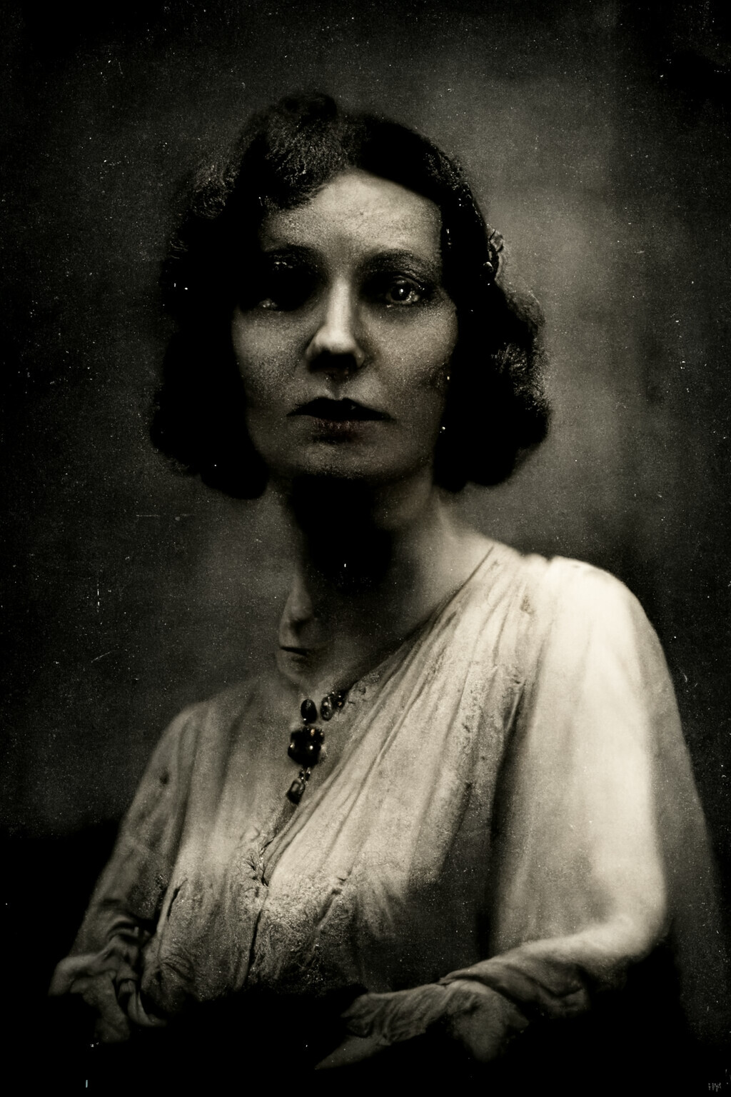 Anica Murphy
c. 1919
Photograph, ambrotype
'Morning eyes'