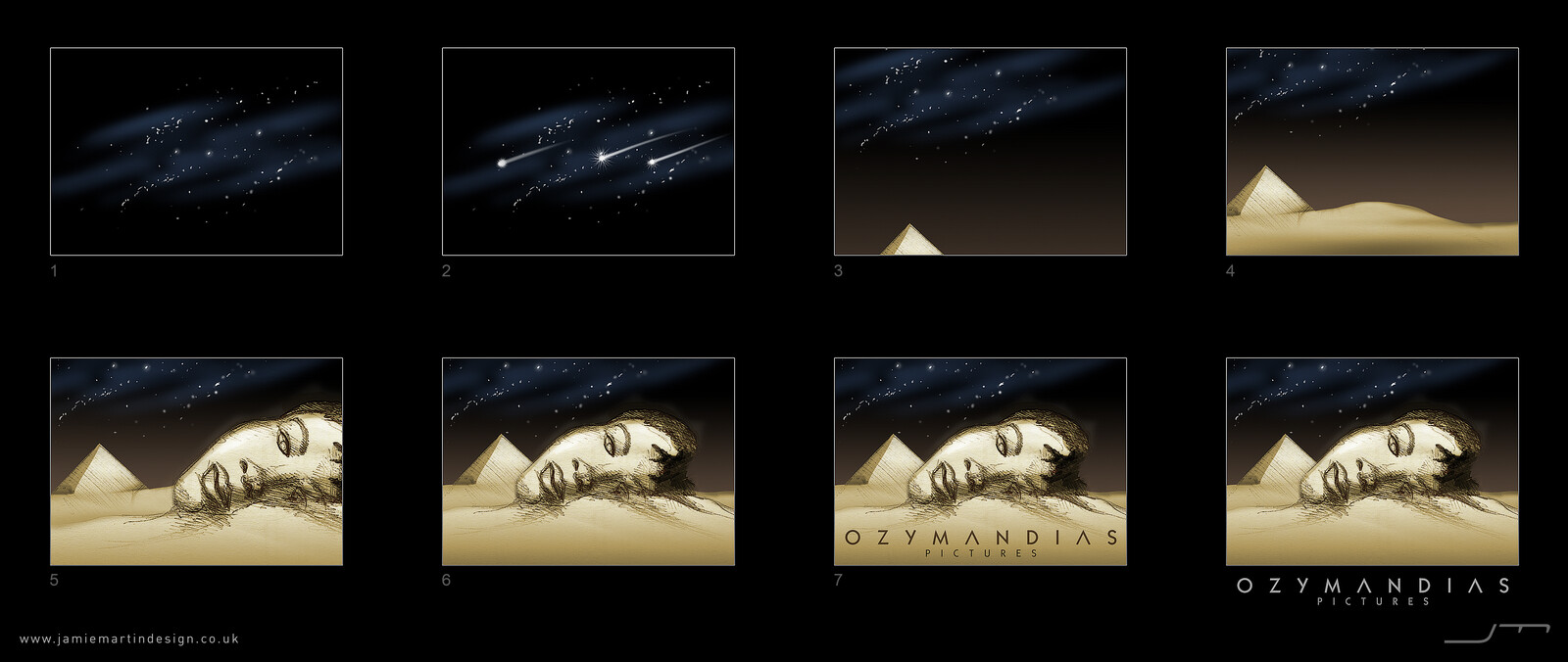 Ident animation storyboard