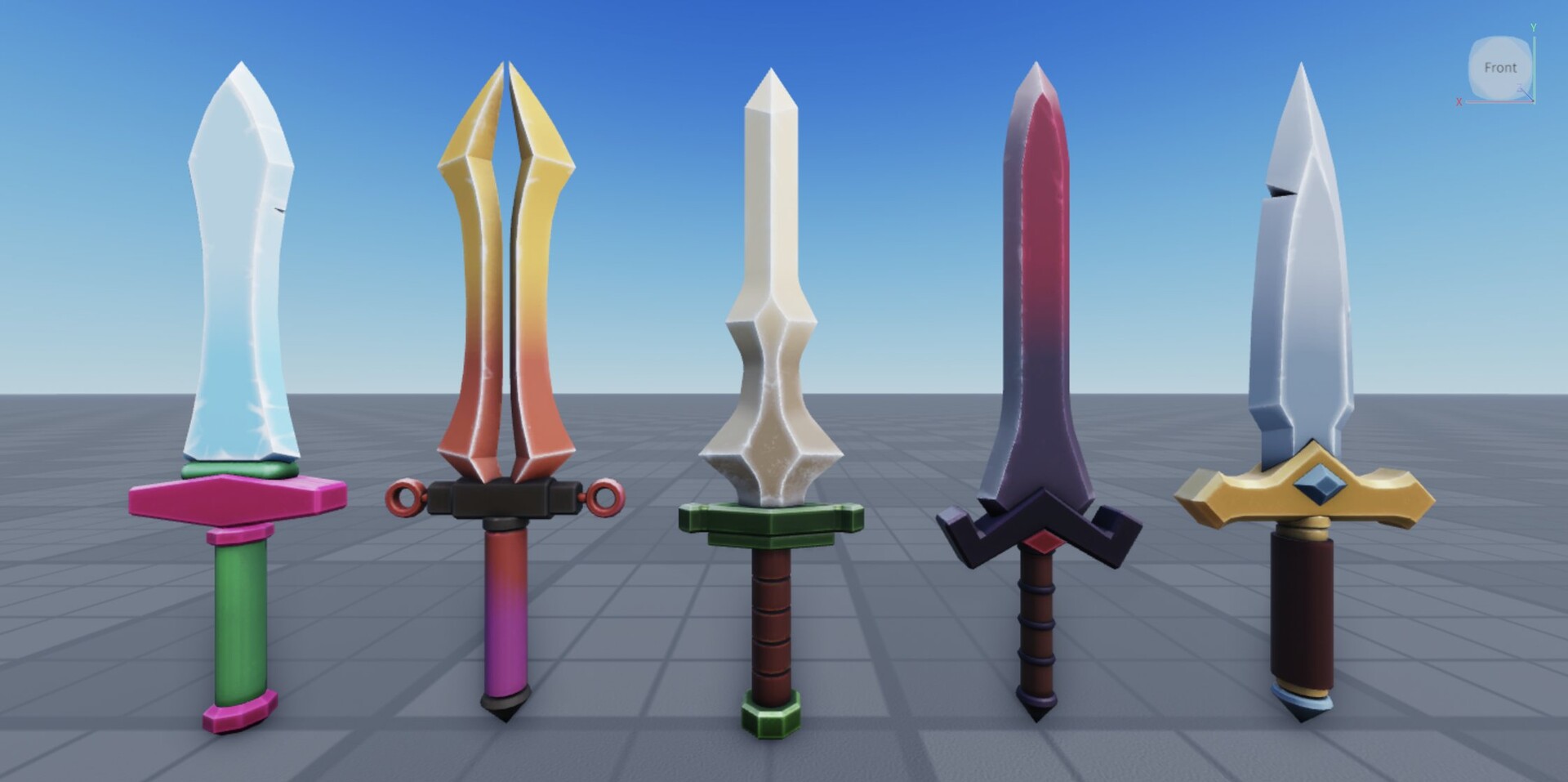 ArtStation Stylized Swords (Roblox, Jul 2022)