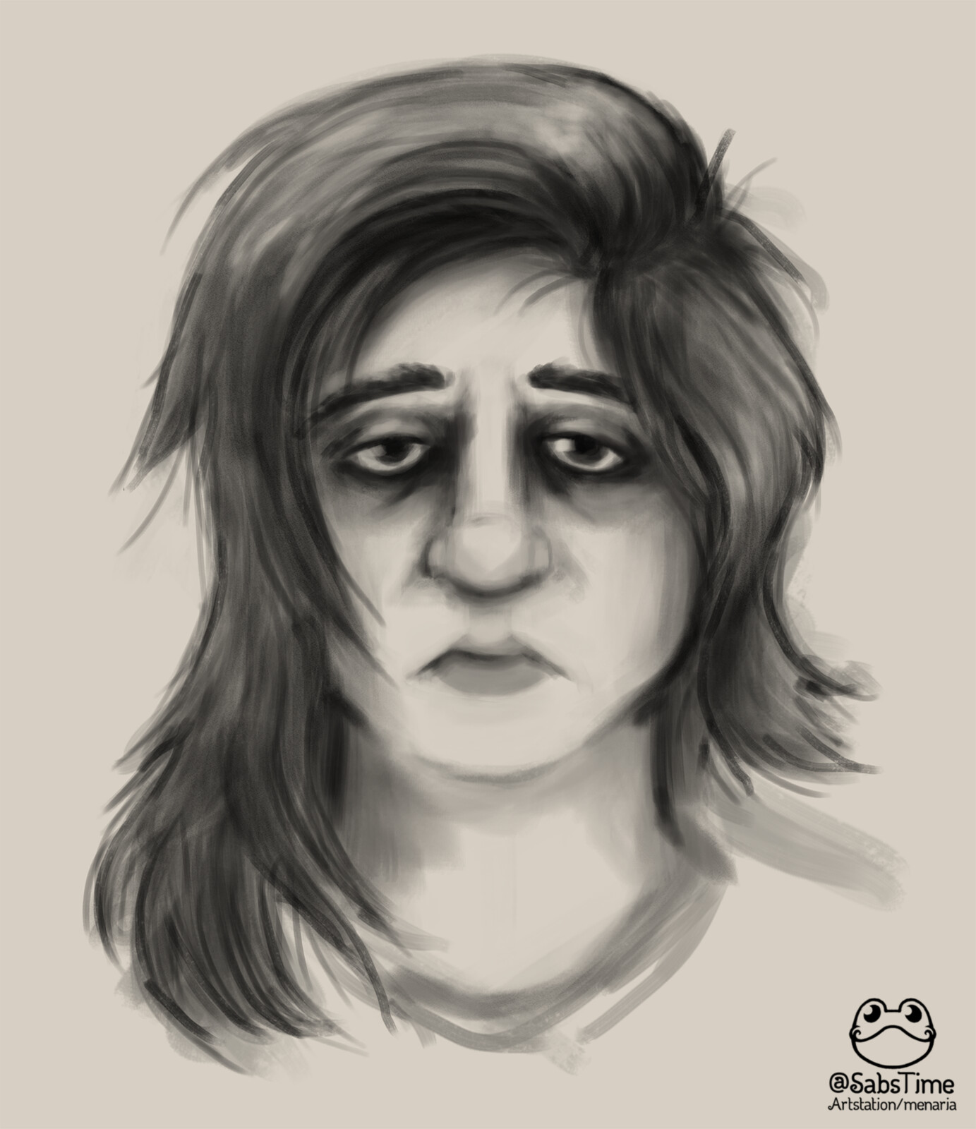 Sabina Janicka Speedpaint SelfPortrait 2022