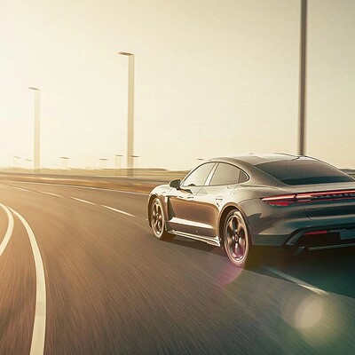 Porsche Taycan 2022 салон