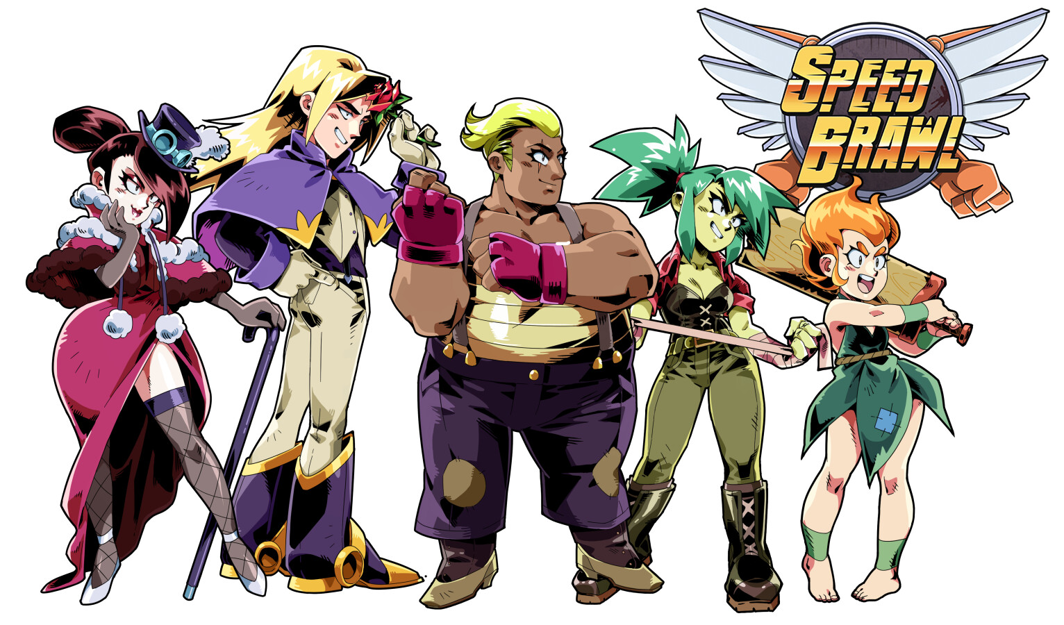 Character assets! These actually may have had further work done to them before release, but they were a lot of fun to work on.