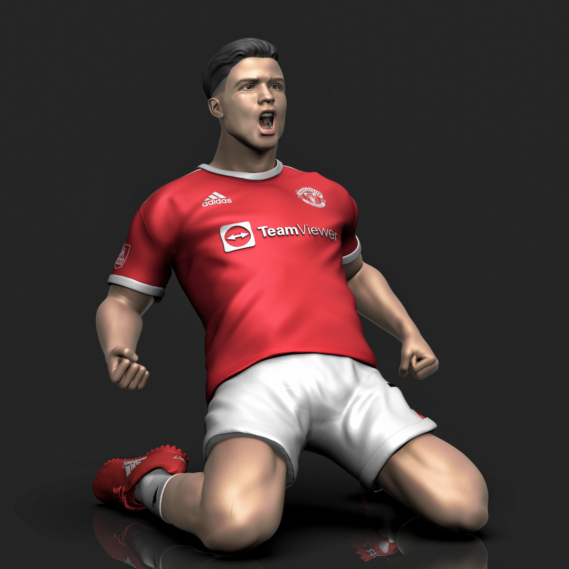 ArtStation Cristiano Ronaldo 3D Printable