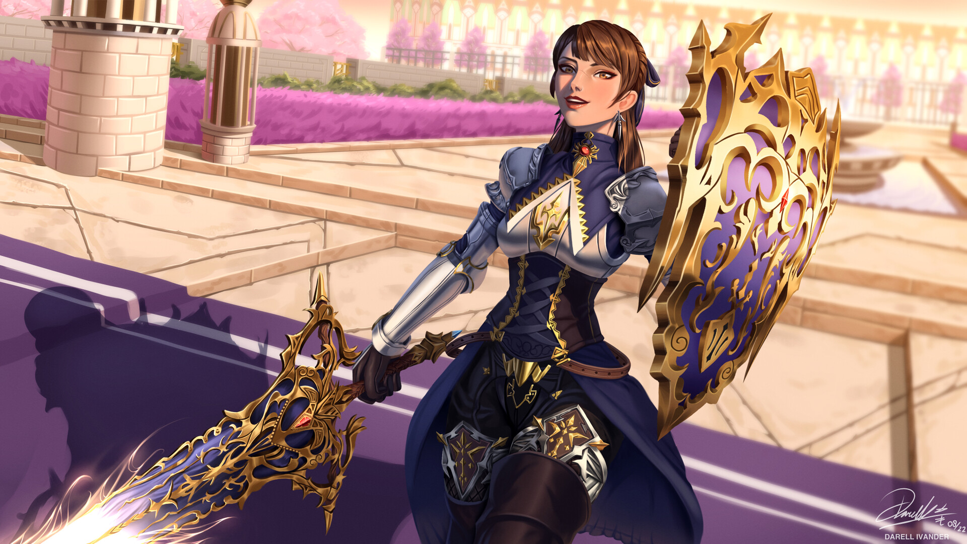 ArtStation Blade of Valor FFXIV Fanart