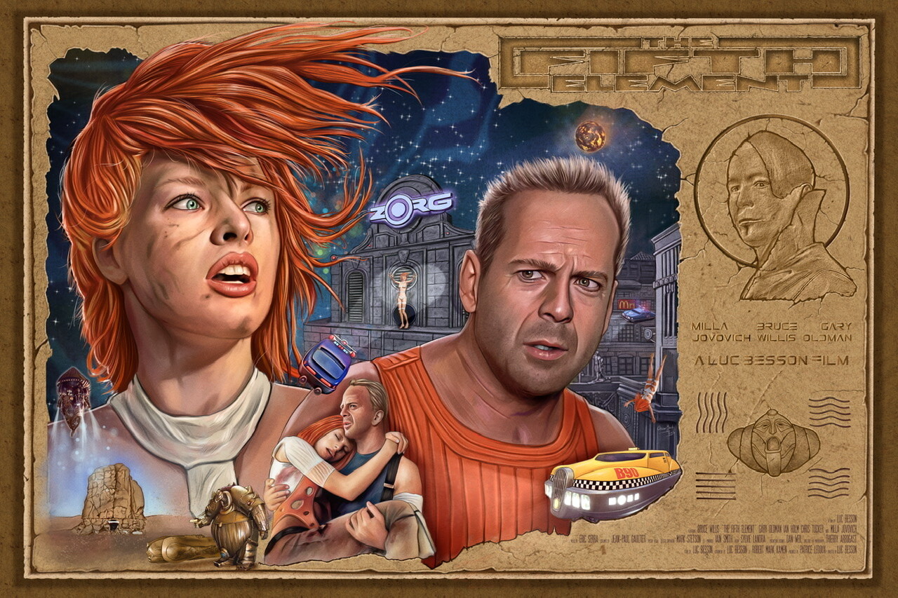 ArtStation The Fifth Element