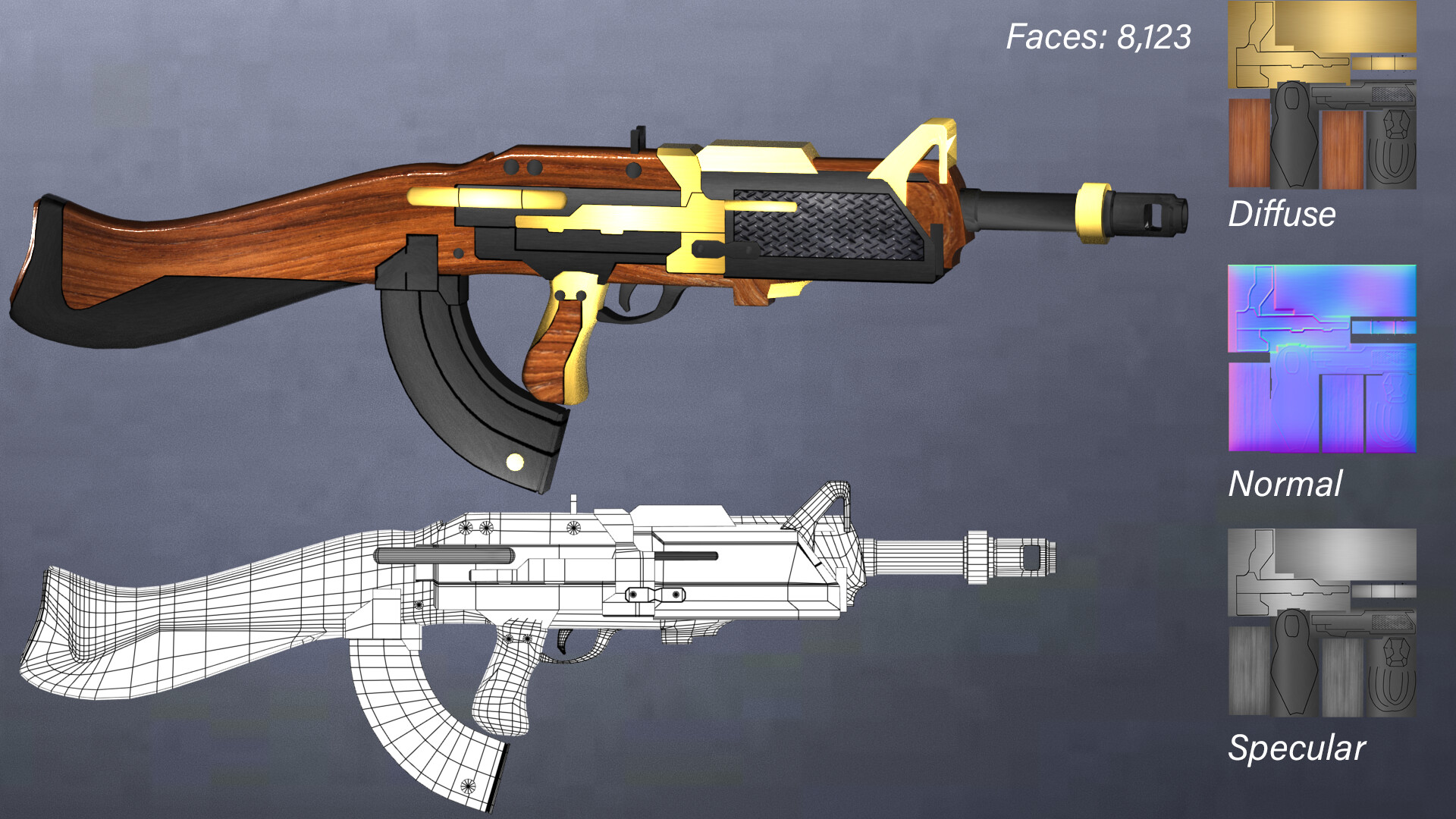 ArtStation - Injustice 2 Gorilla Soldier Gun