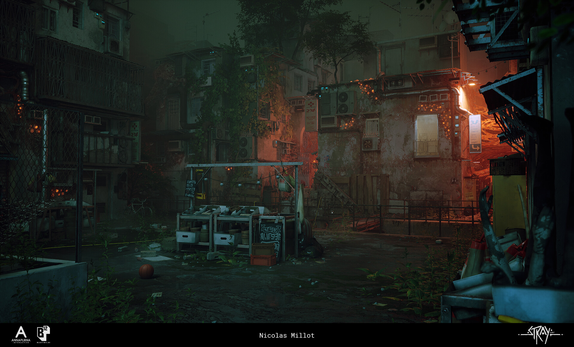Dead end city blues od edition. Кибергород трущобы. Stray Dead City. City Dead end