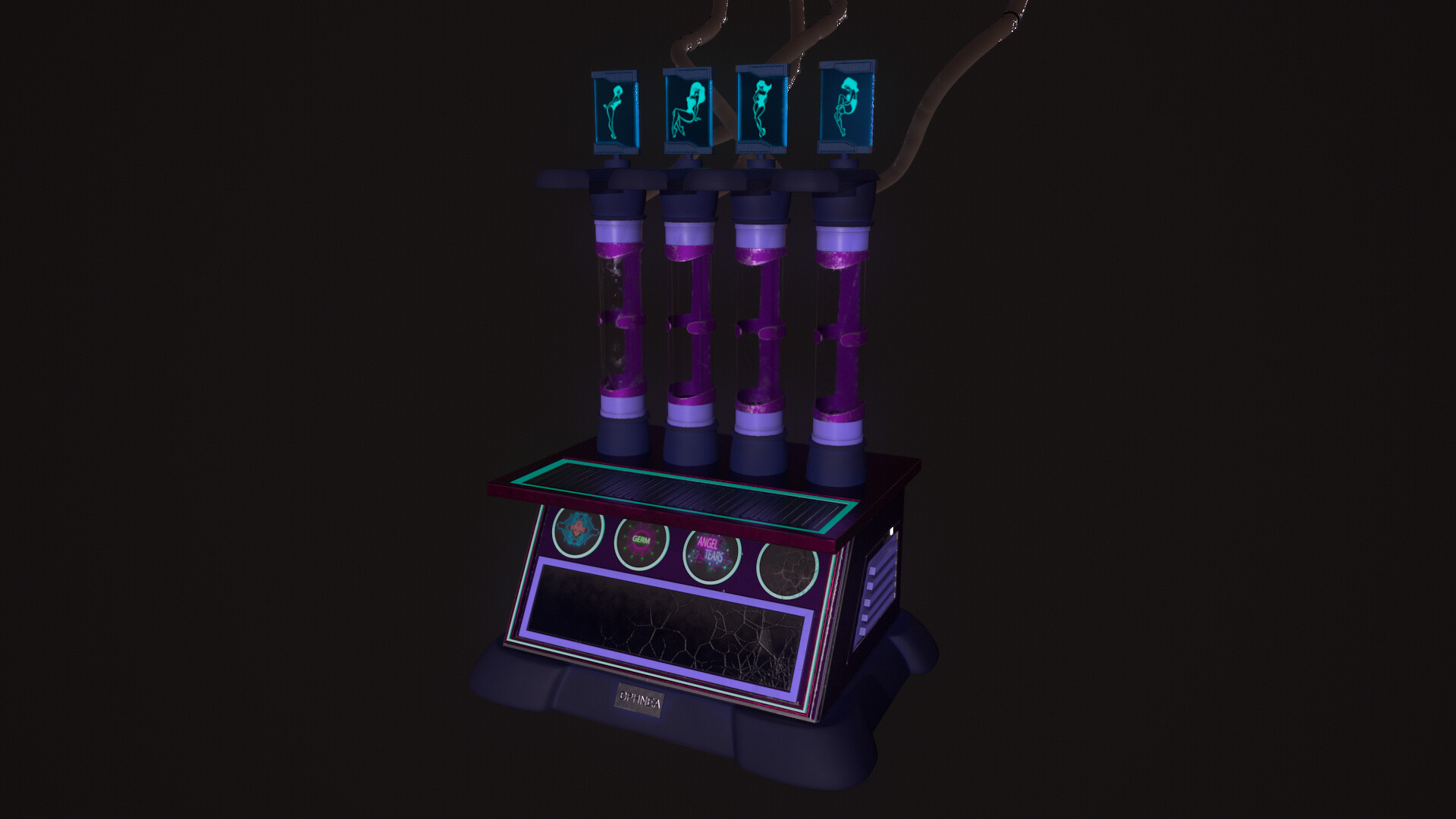 ArtStation - Cyberpunk Beer Tap