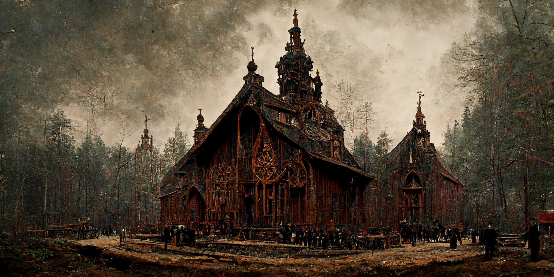 ArtStation The church of the cult