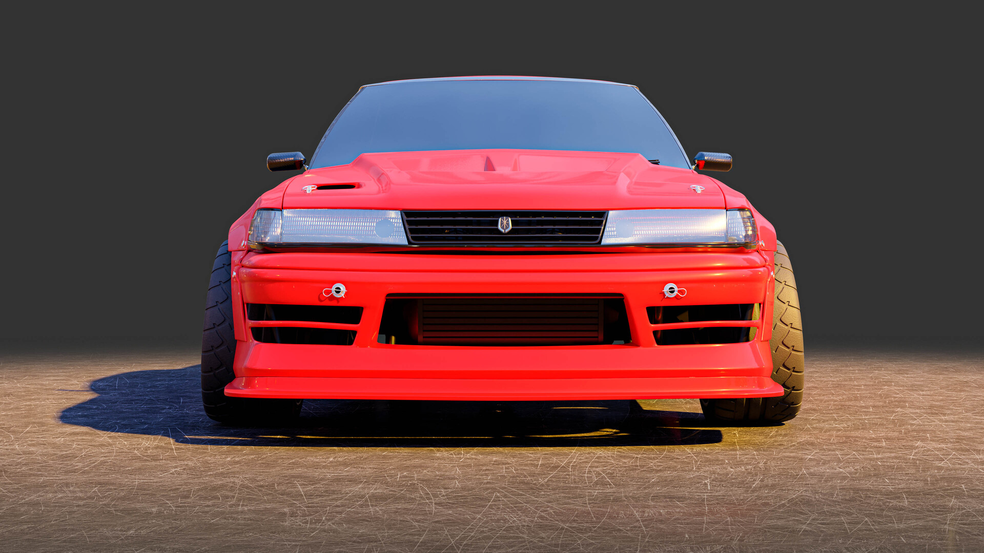 ArtStation - toyota mark ii jzx 81 (Drift)