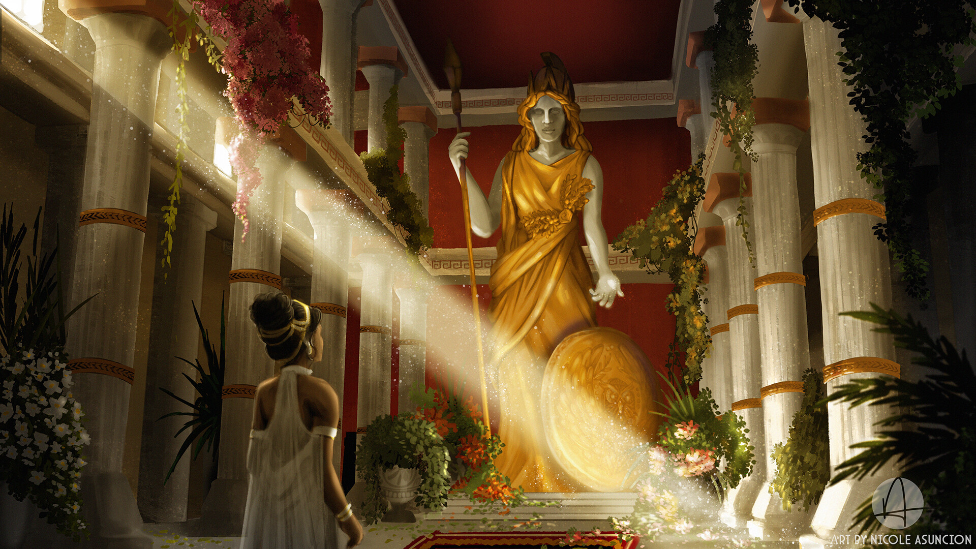 Artstation medusa in the temple of athena 41 off
