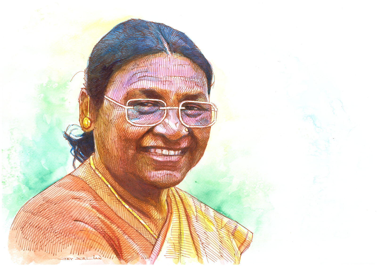 Jay salian droupadi murmu