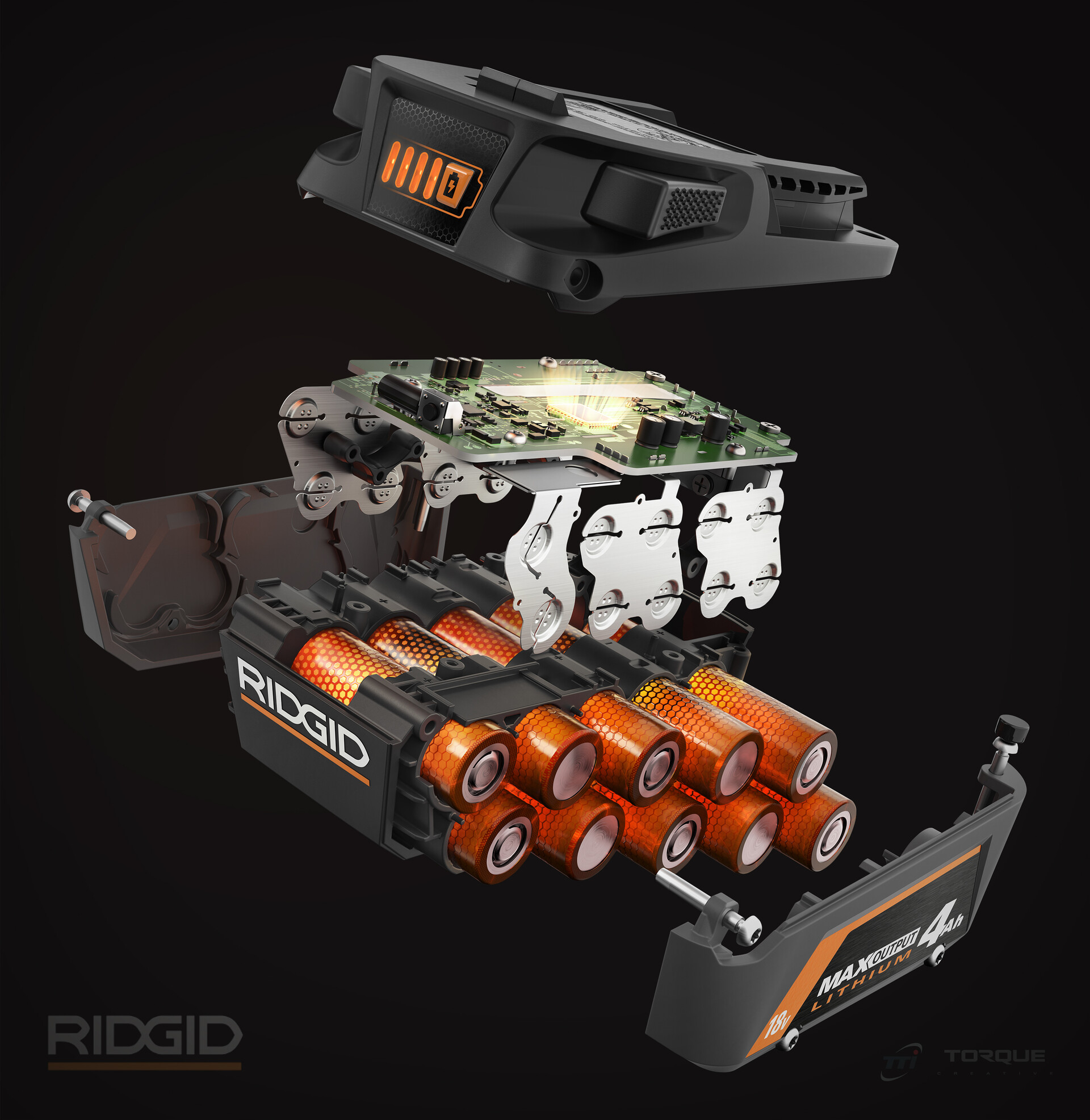 Ridgid discount battery 4ah