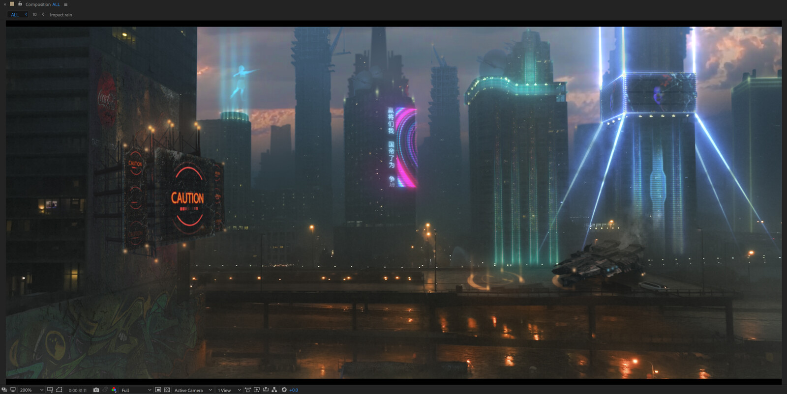 SONY HX90 - Neo CHICAGO - Cyberpunk commercial