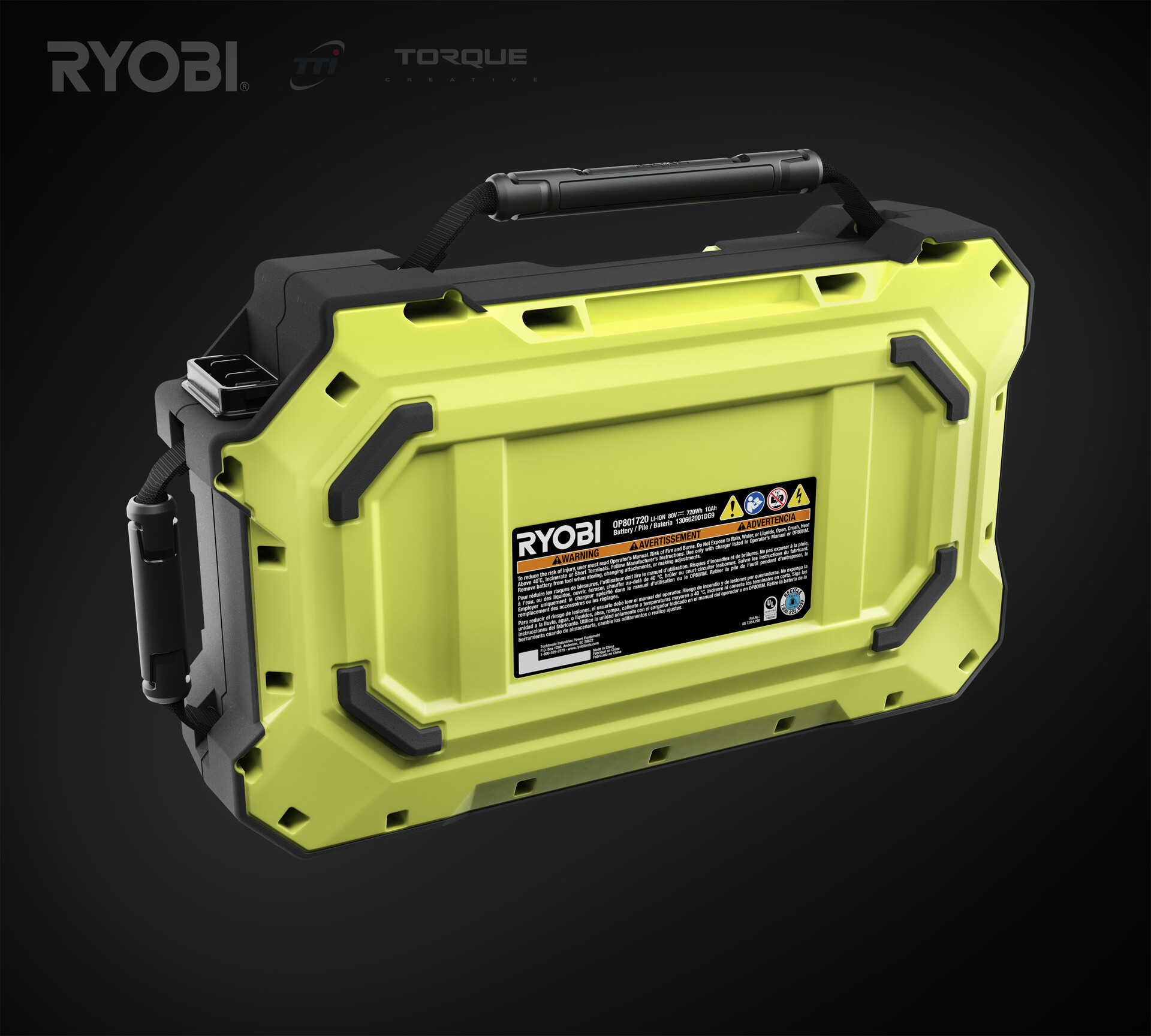 Jake Maas Ryobi 80v 10AH Battery