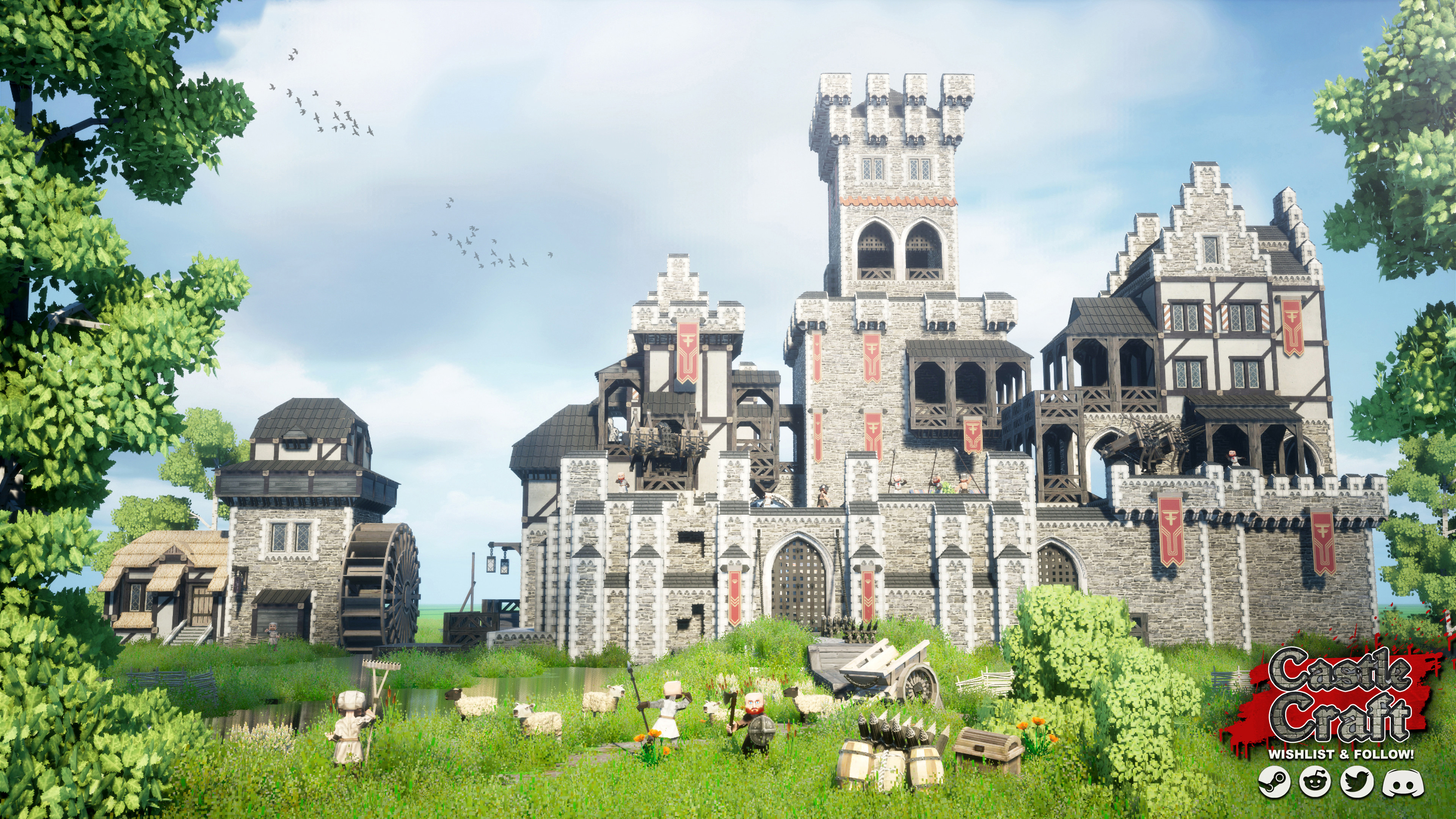 ArtStation - Minecraft Deepslate Castle