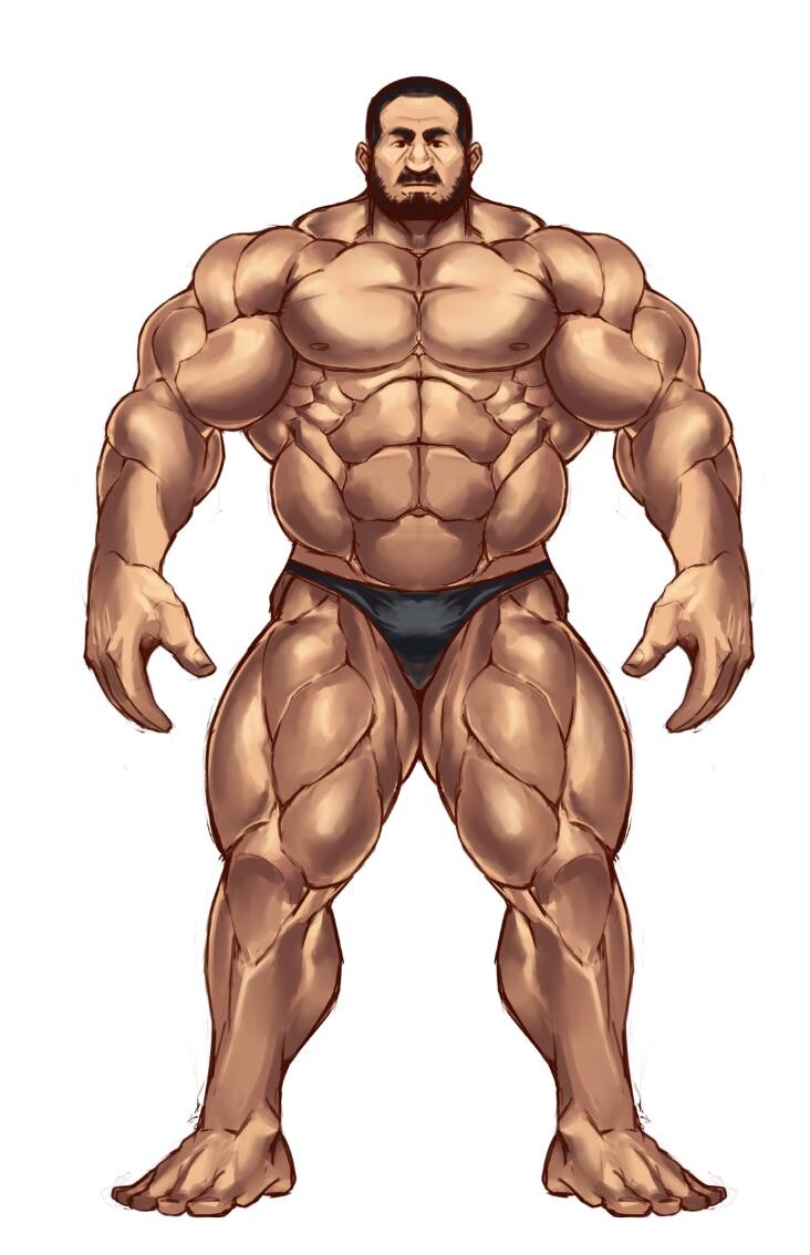 Artstation 大筋肉男 Artstation 大筋肉男