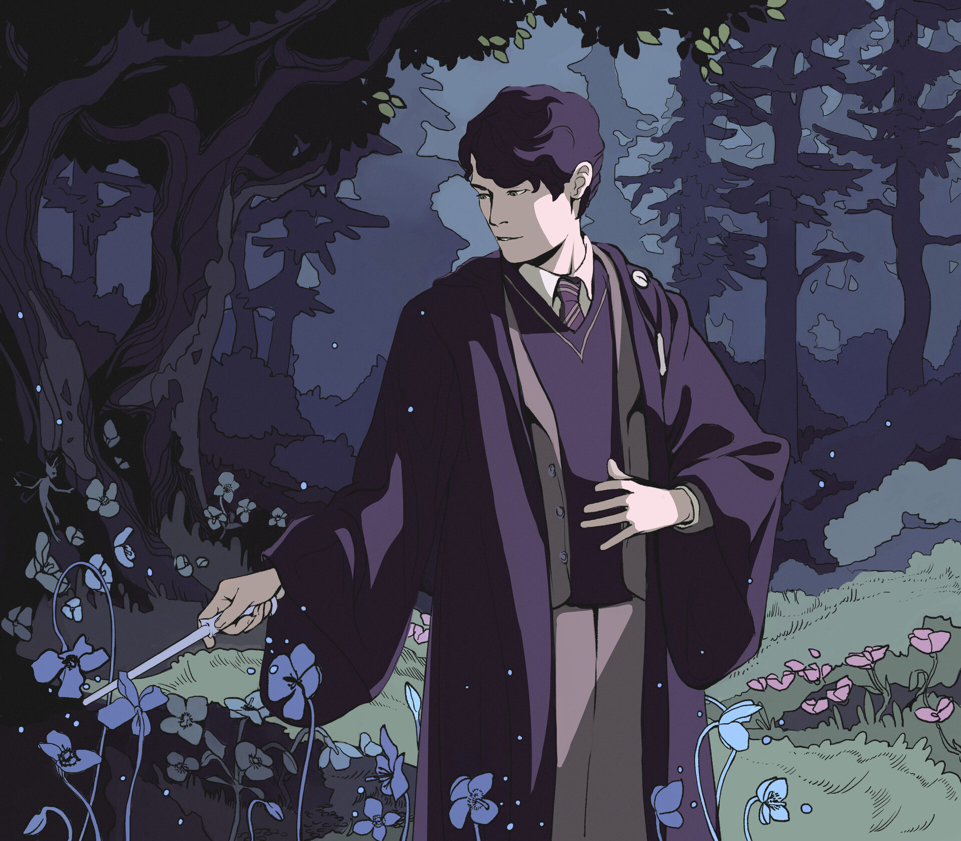 ArtStation - Harry Potter fanart — Tom Riddle