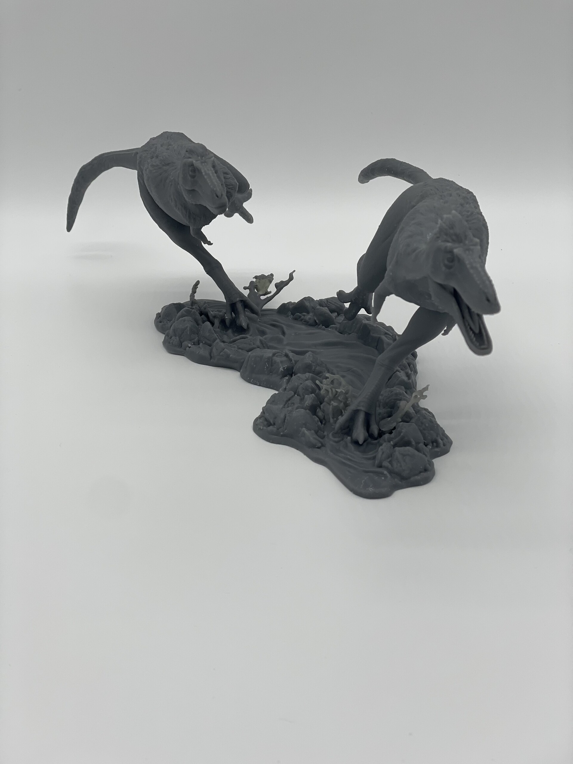 ArtStation - Right Where it Ends 1:35 Scale Torosaurus Combatants Resin Model  Kit-Paint by Jaume Bonnin