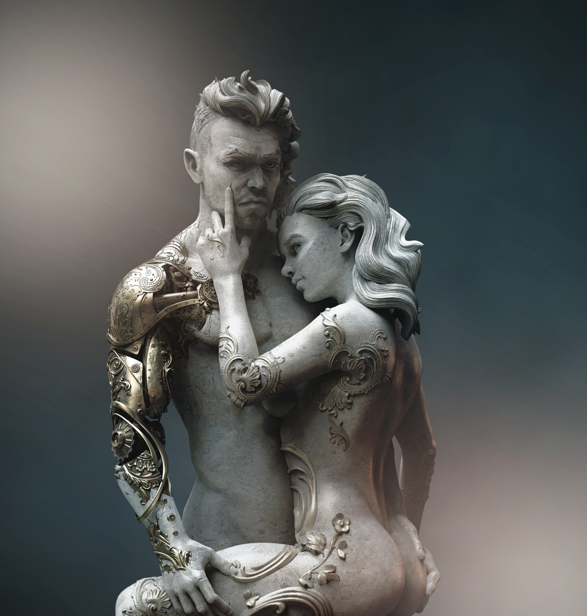 adam and eve zbrush