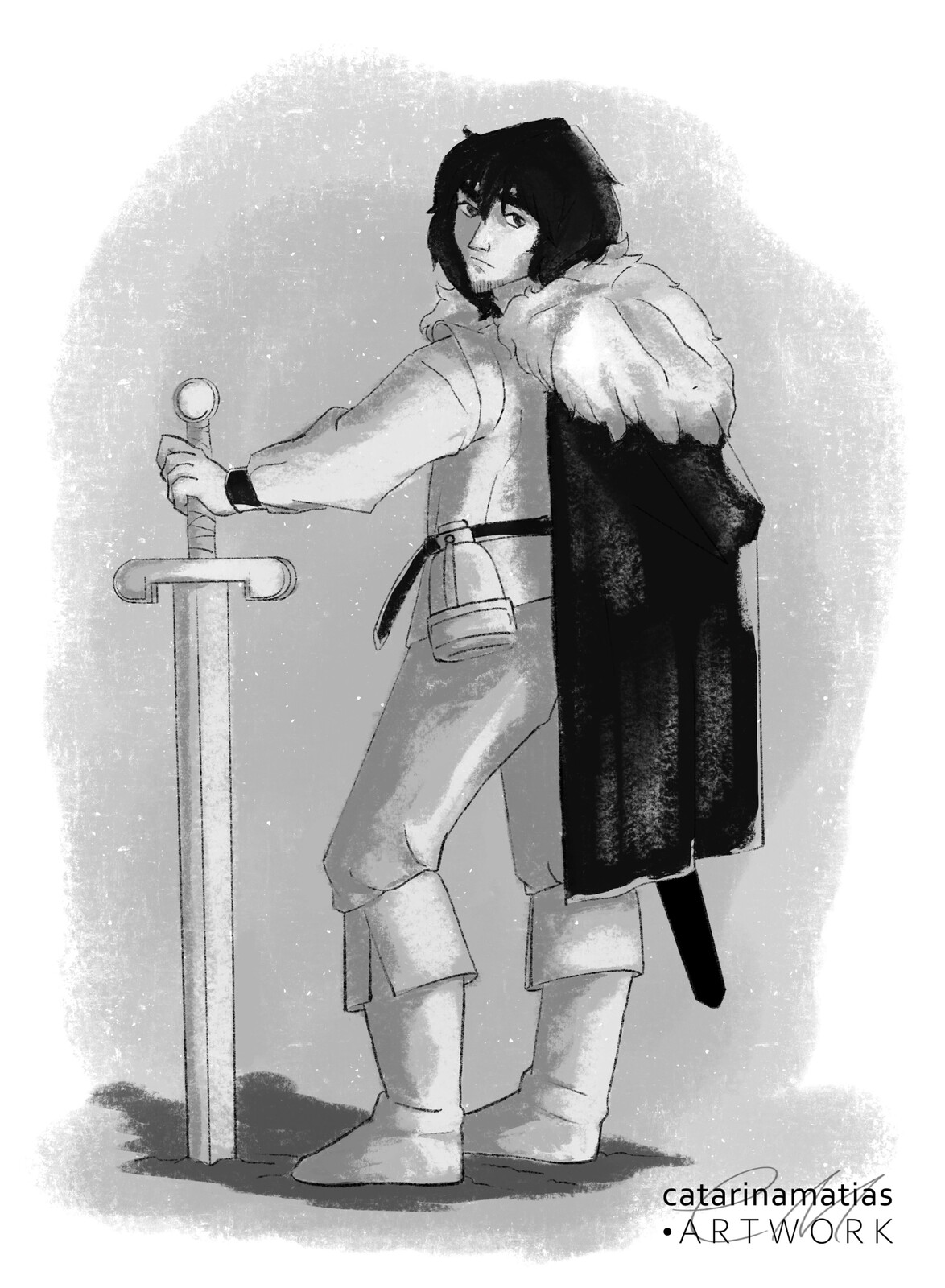 Catarinamatias artwork the huntsman