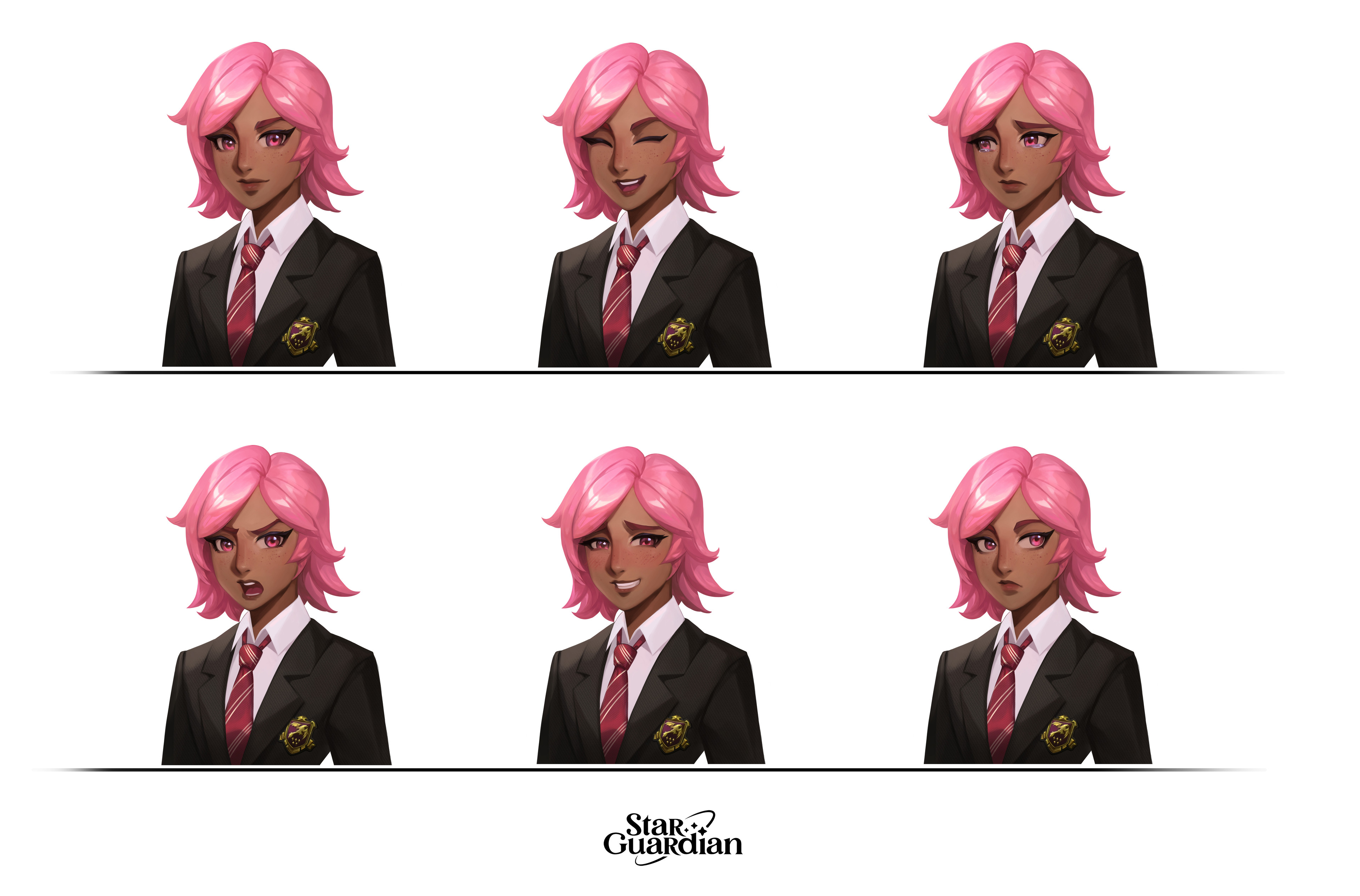 Steve Zheng Star Guardian 2022 character illustration