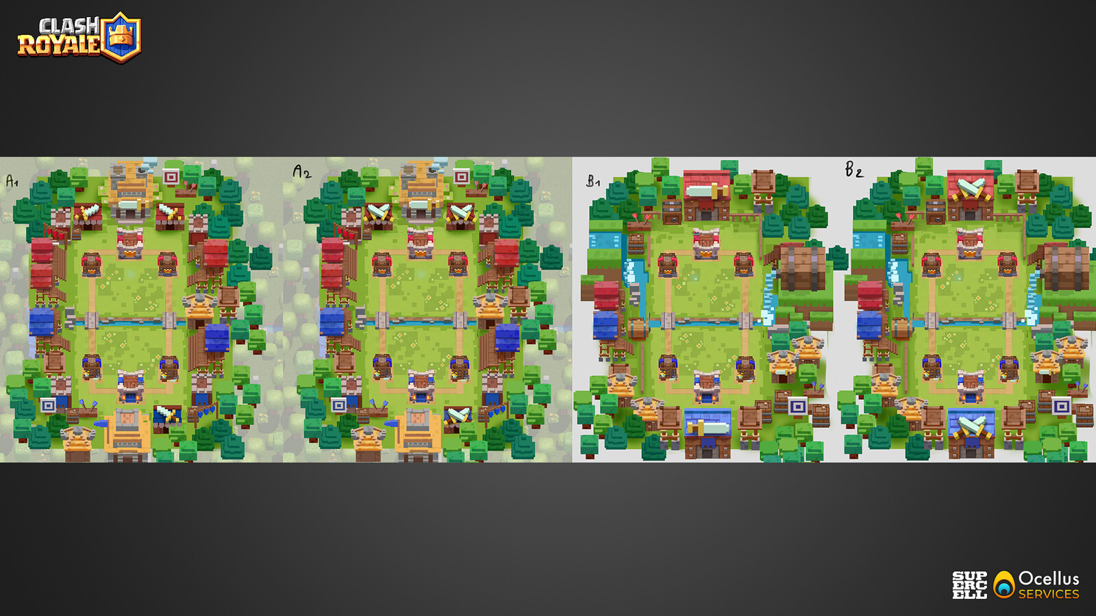 Ocellus SERVICES Clash Royale Season 38 8Bits Barbarian Village