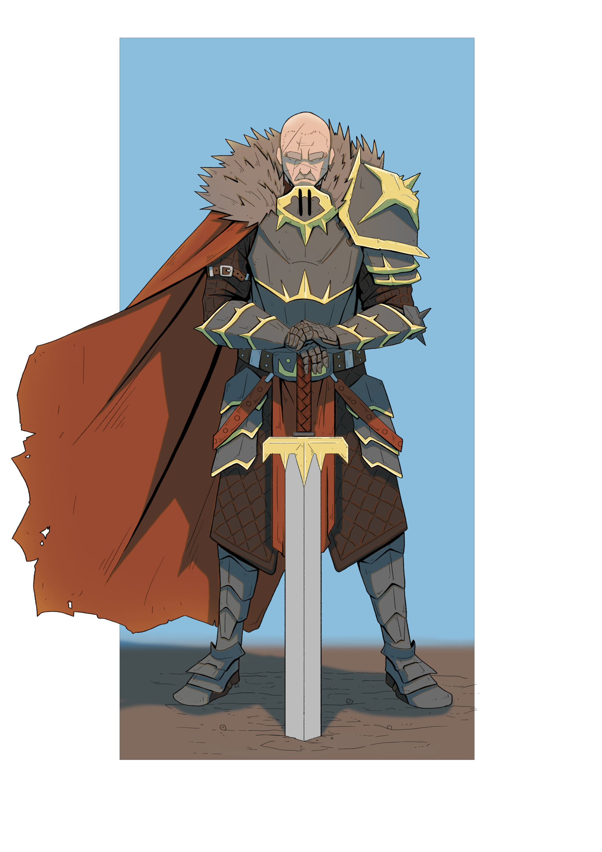 ArtStation - Veteran Knight