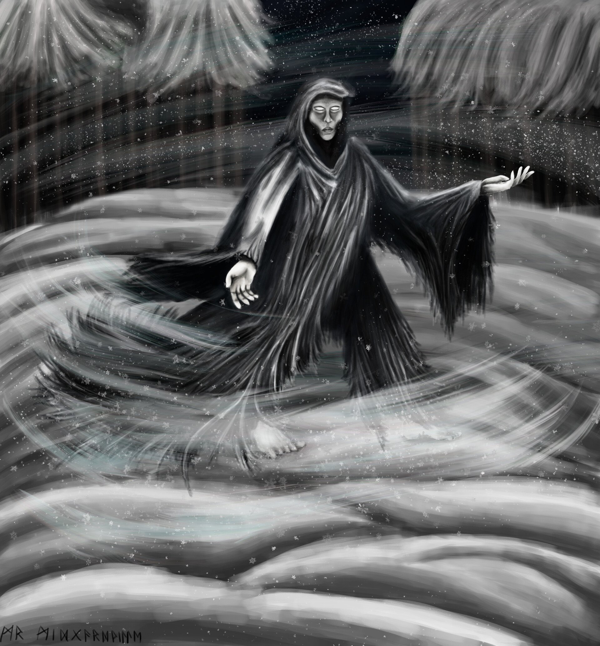 ArtStation The White Death