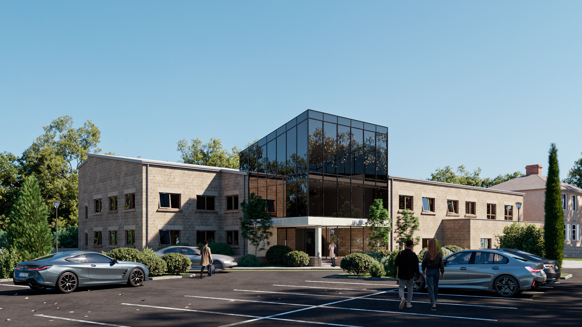 ArtStation BRIDGEWATER BUILDING