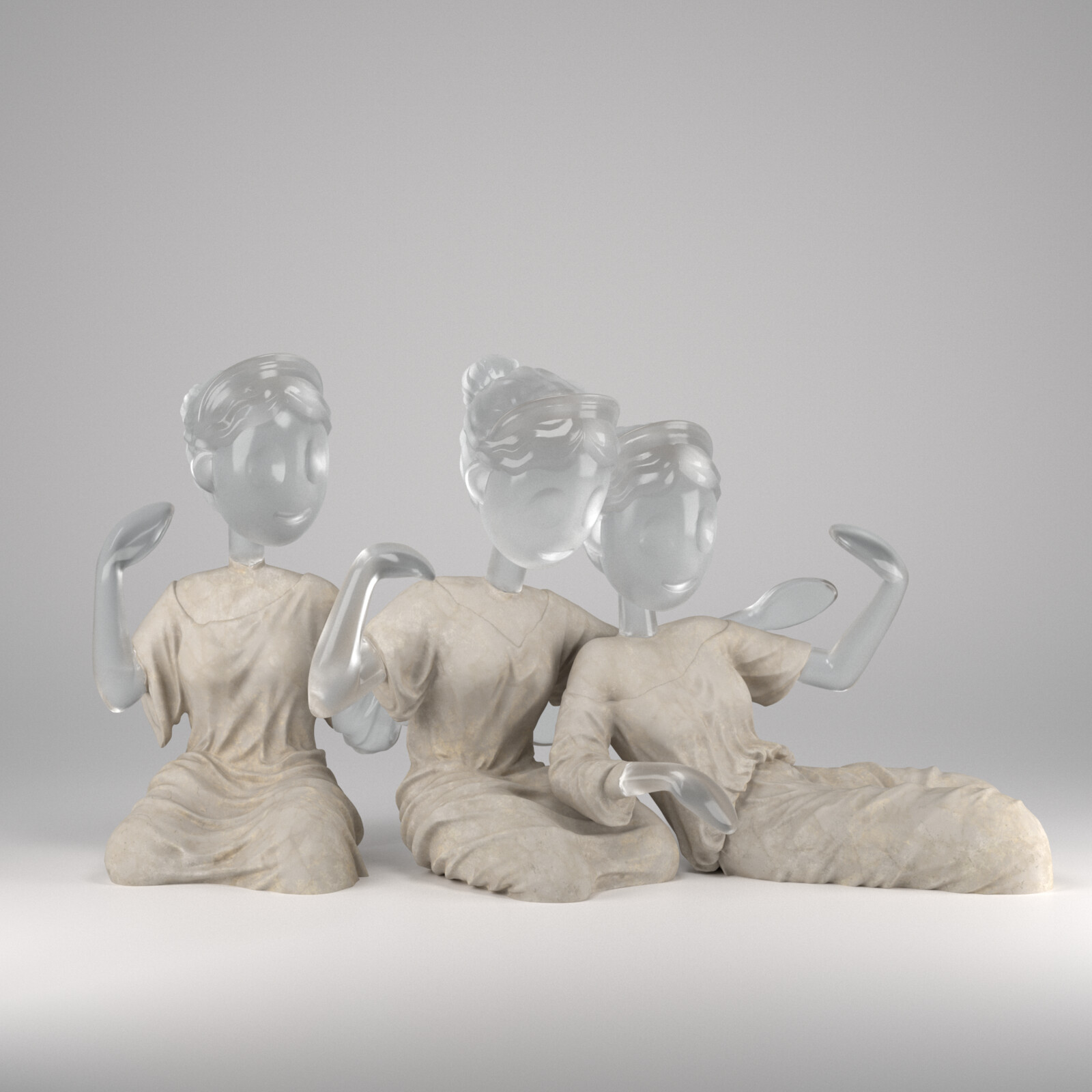 I Could Scream 4ever x The British Museum - Three Goddesses from Parthenon